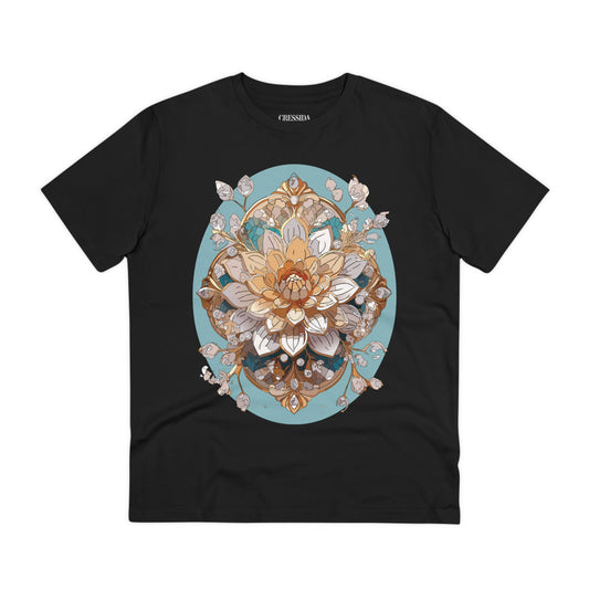 Organic T-shirt with Flower