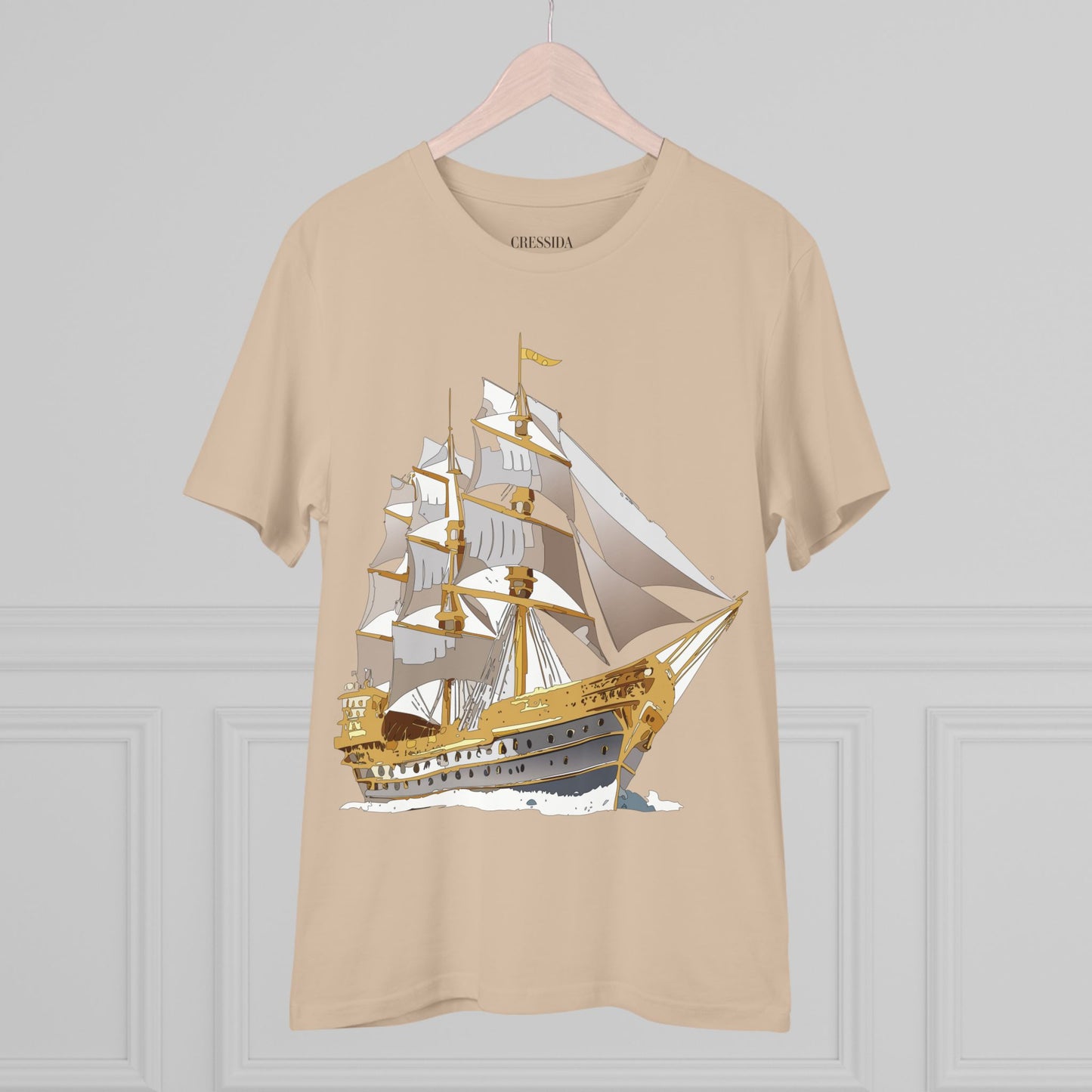 Organic T-shirt with Ship