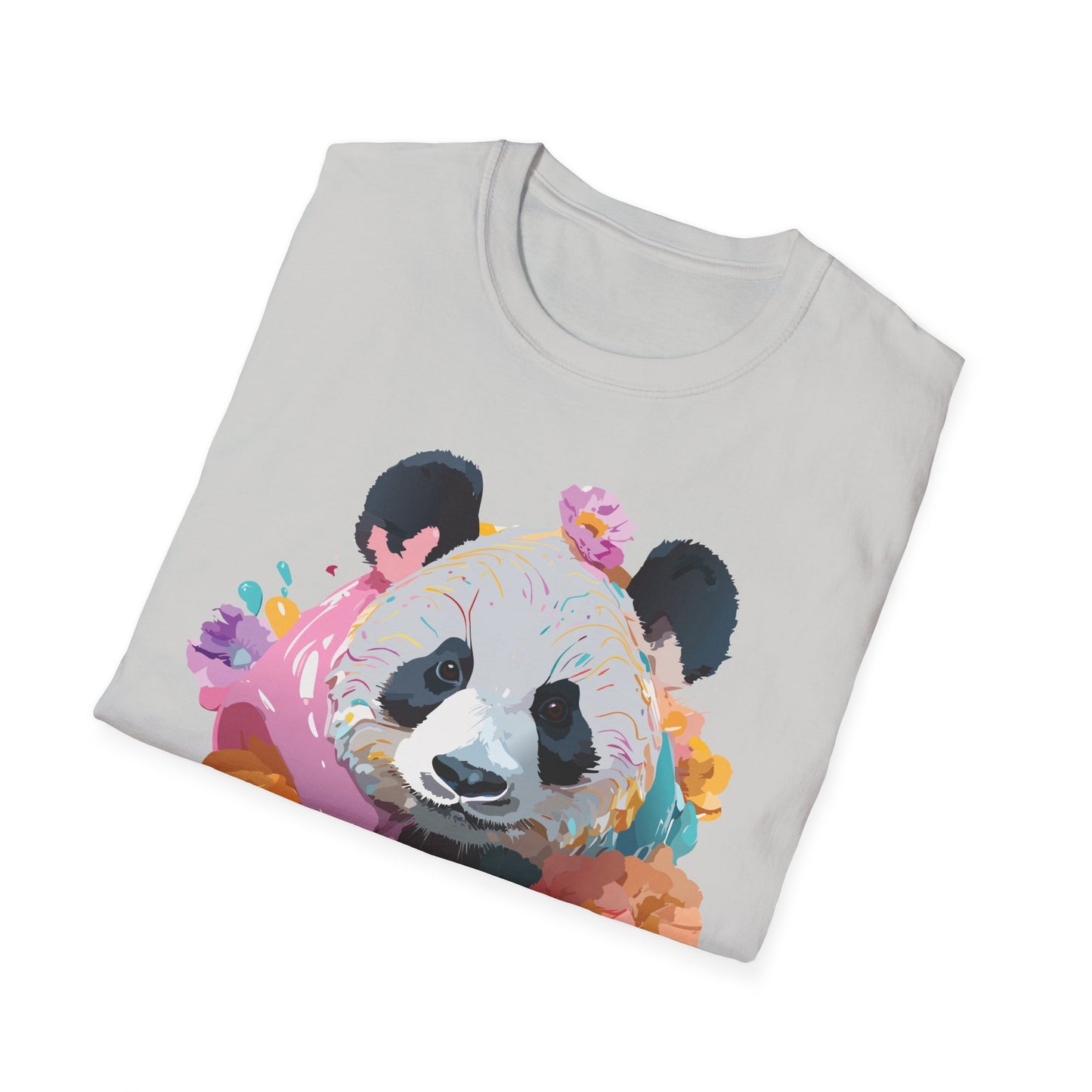 Panda Shirt, T Shirt with Panda, Animal Shirt, Tee Shirt with Animals