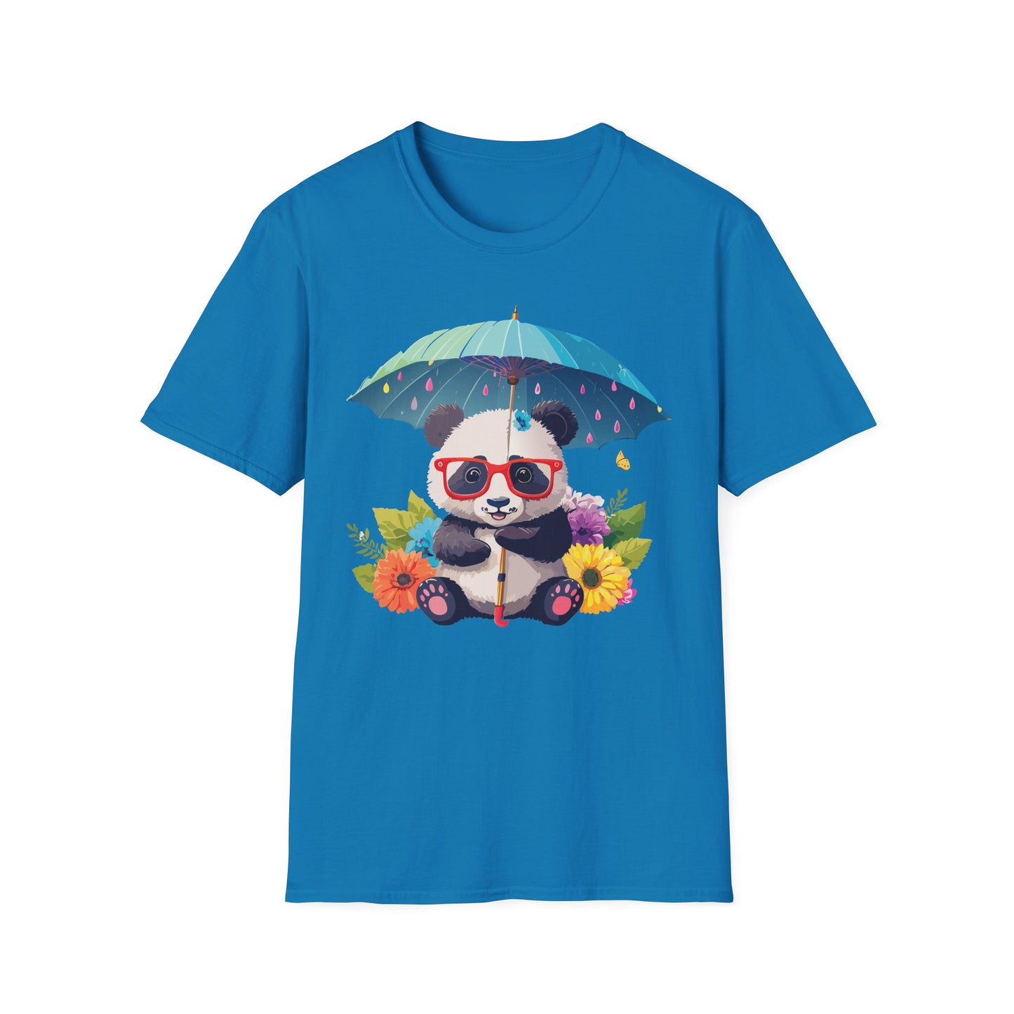 Panda Shirt, T Shirt with Panda, Animal Shirt, Tee Shirt with Animals