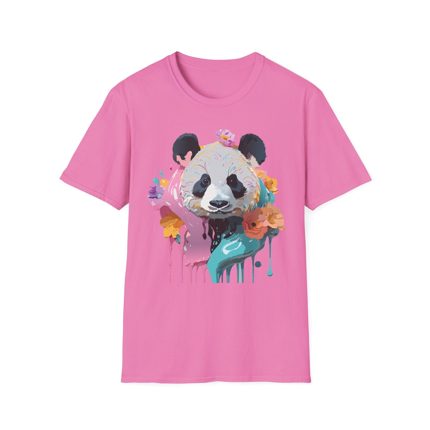 Panda Shirt, T Shirt with Panda, Animal Shirt, Tee Shirt with Animals