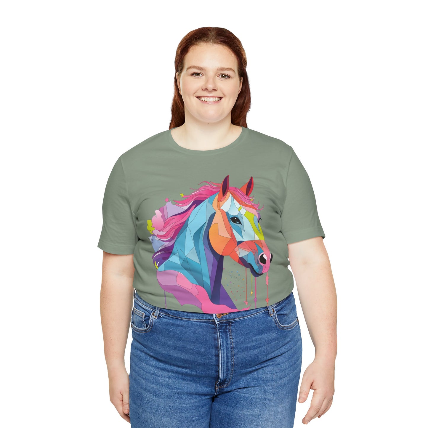 Unisex Animal Shirt, Tee Shirt with Animals, Art Design Tee Shirt, Wild Animals Shirt