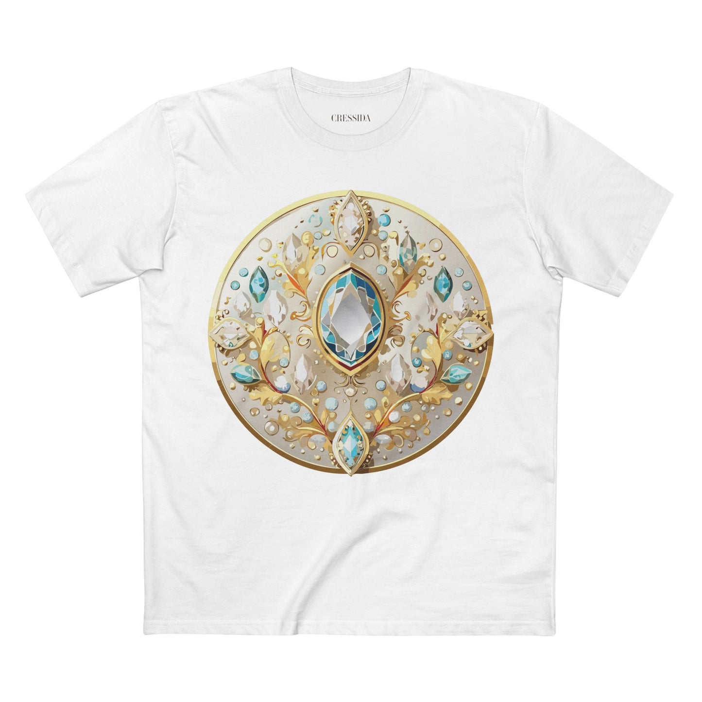 Medallion Shirt, Shirt with Medallion, Tee Shirt with Medal
