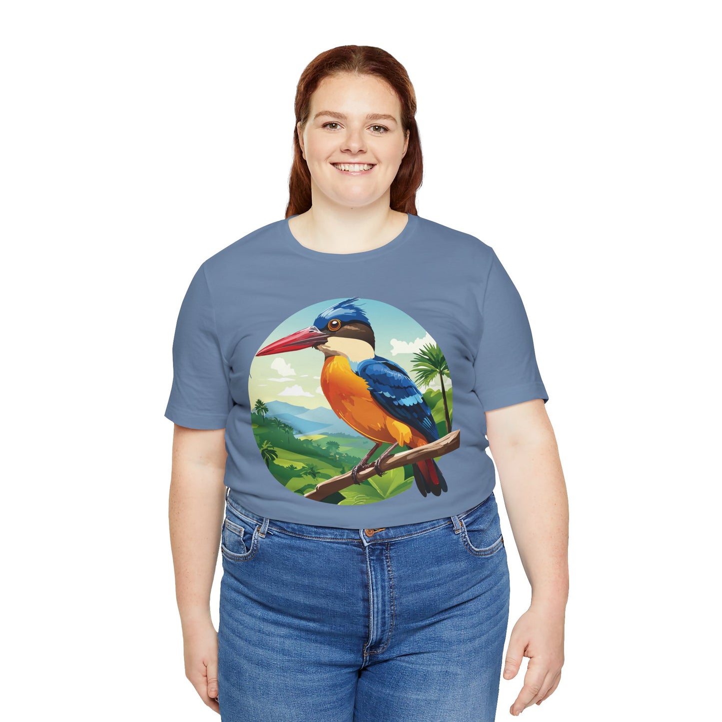 Unisex Animal Shirt, Tee Shirt with Animals, Art Design Tee Shirt, Wild Animals Shirt