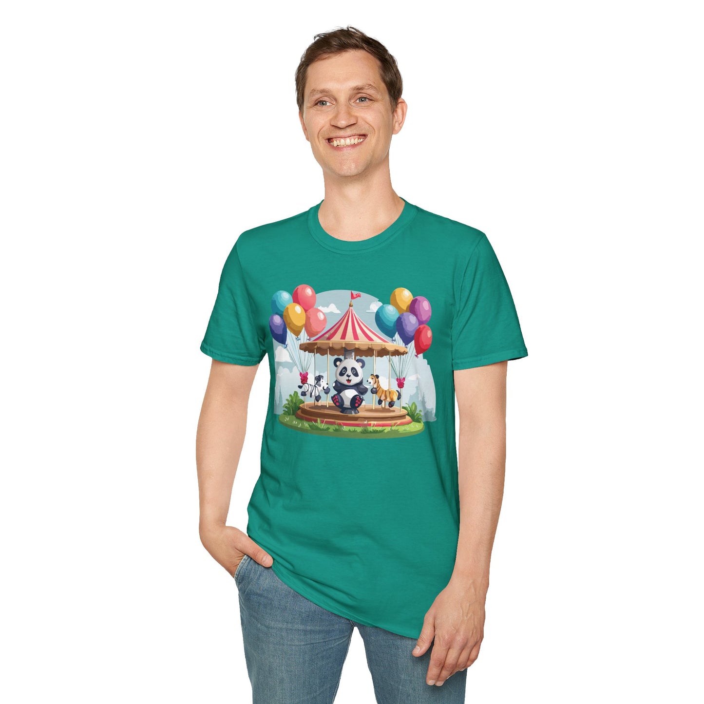 Panda Shirt, T Shirt with Panda, Animal Shirt, Tee Shirt with Animals