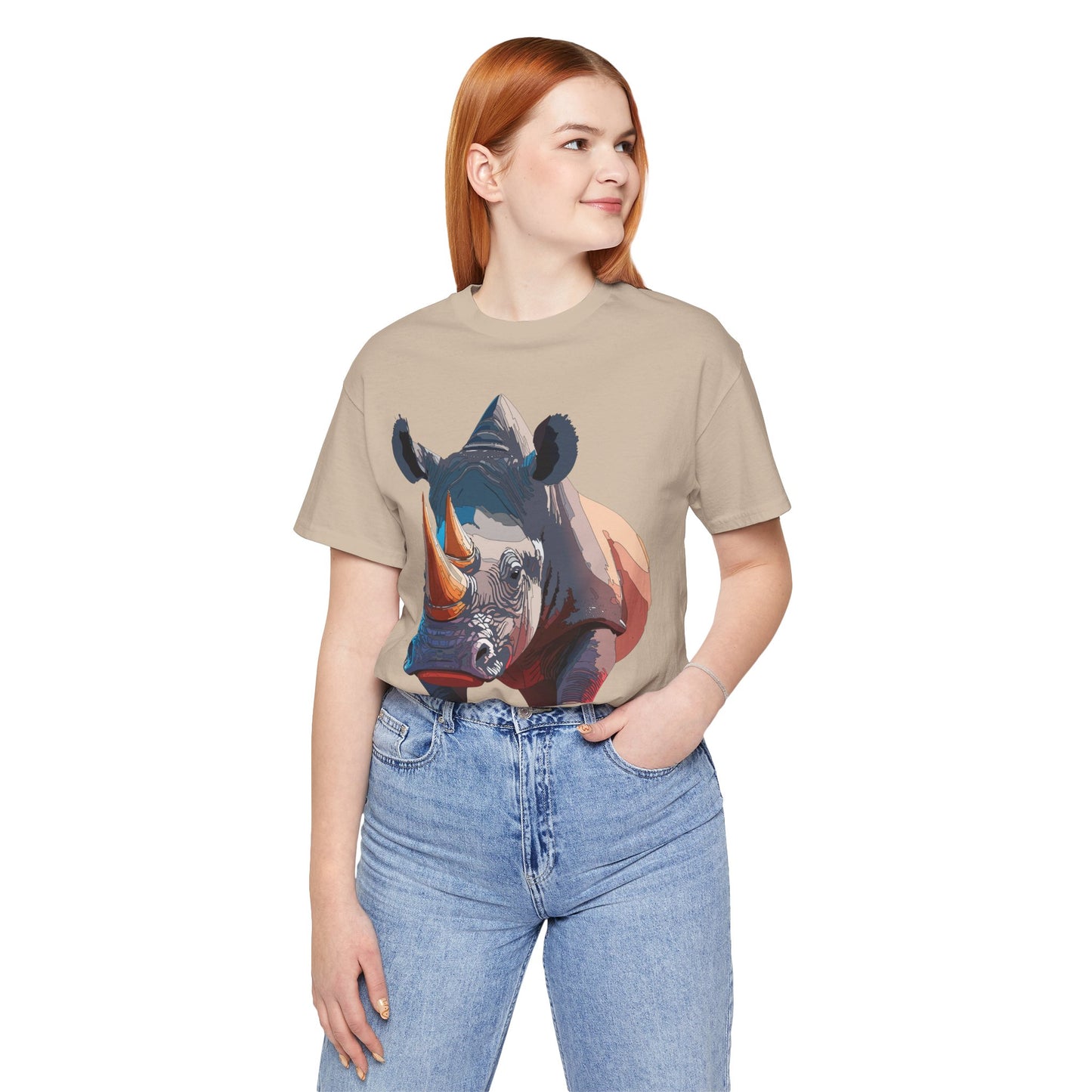 Unisex Animal Shirt, Tee Shirt with Animals, Art Design Tee Shirt, Wild Animals Shirt