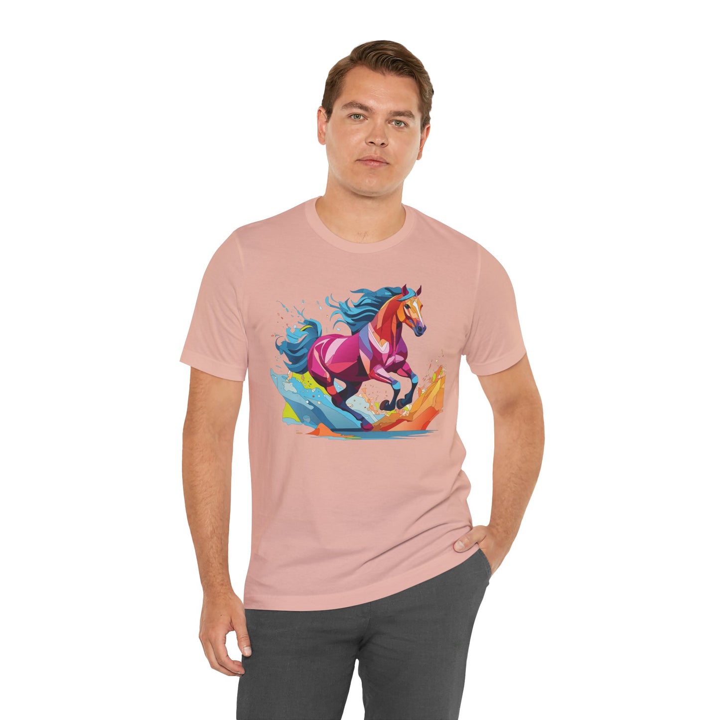 Unisex Animal Shirt, Tee Shirt with Animals, Art Design Tee Shirt, Wild Animals Shirt