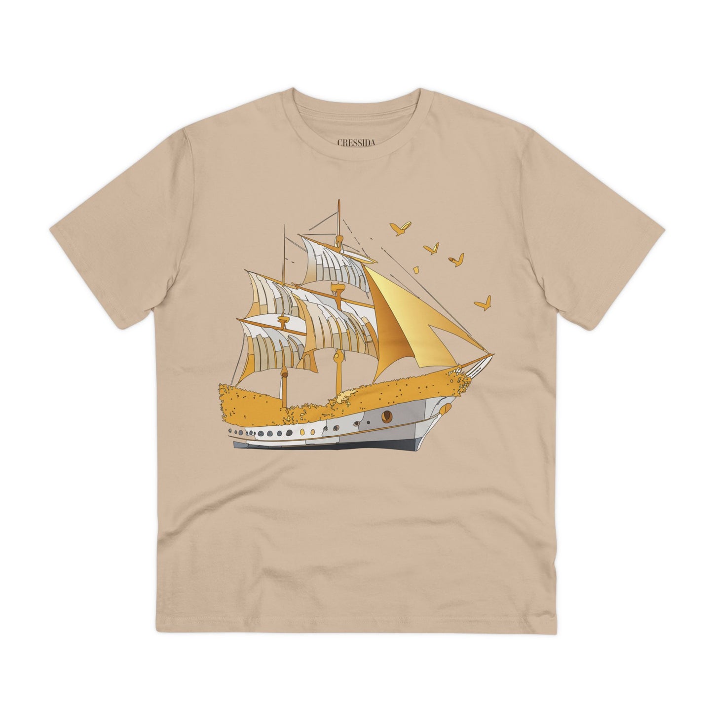 Organic T-shirt with Ship