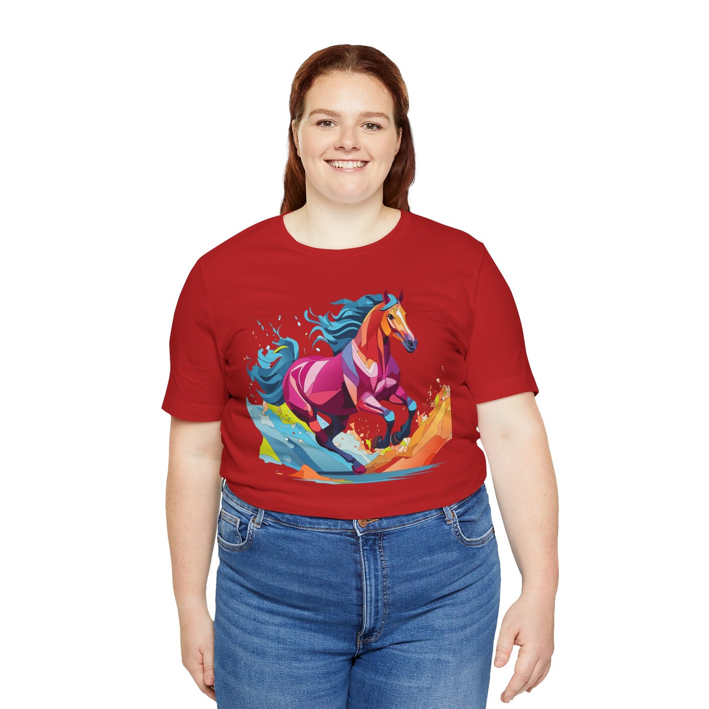 Unisex Animal Shirt, Tee Shirt with Animals, Art Design Tee Shirt, Wild Animals Shirt