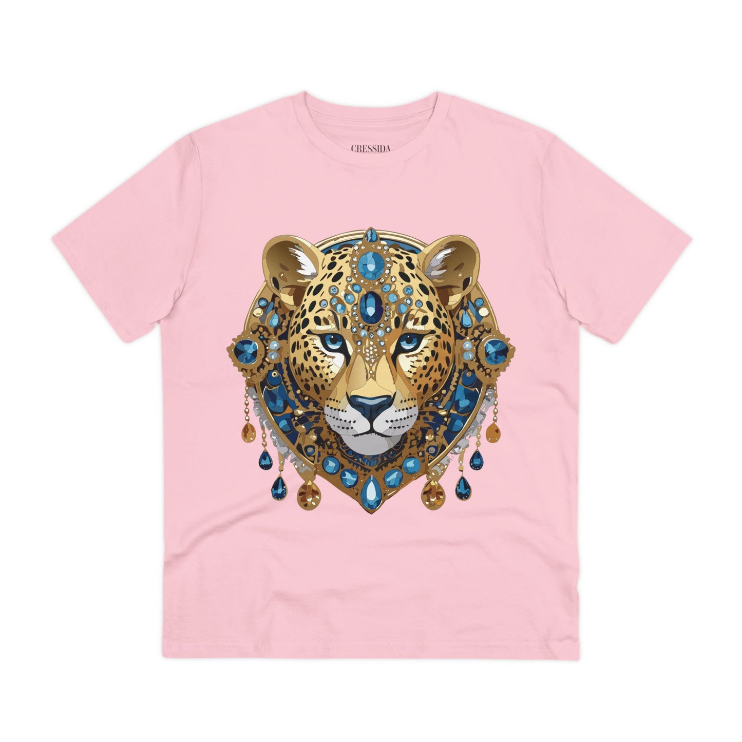 Organic T-shirt with Animals - Cheetah