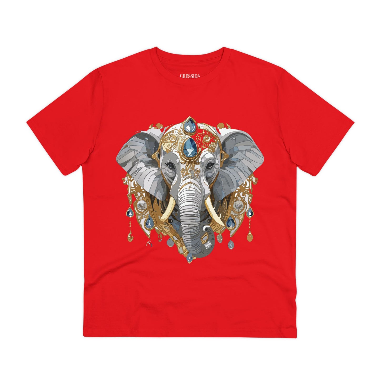 Organic T-shirt with Animals - Elephant