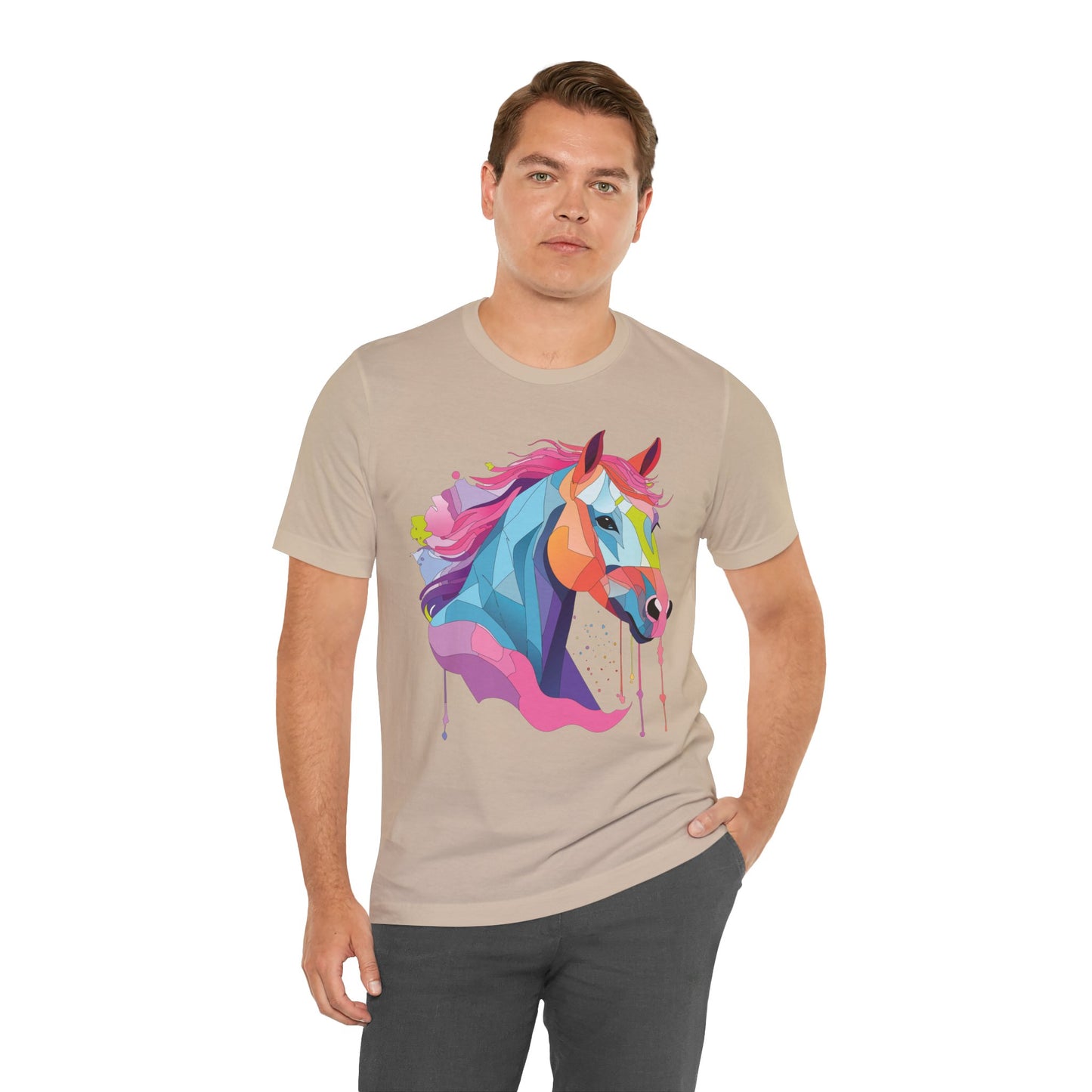 Unisex Animal Shirt, Tee Shirt with Animals, Art Design Tee Shirt, Wild Animals Shirt