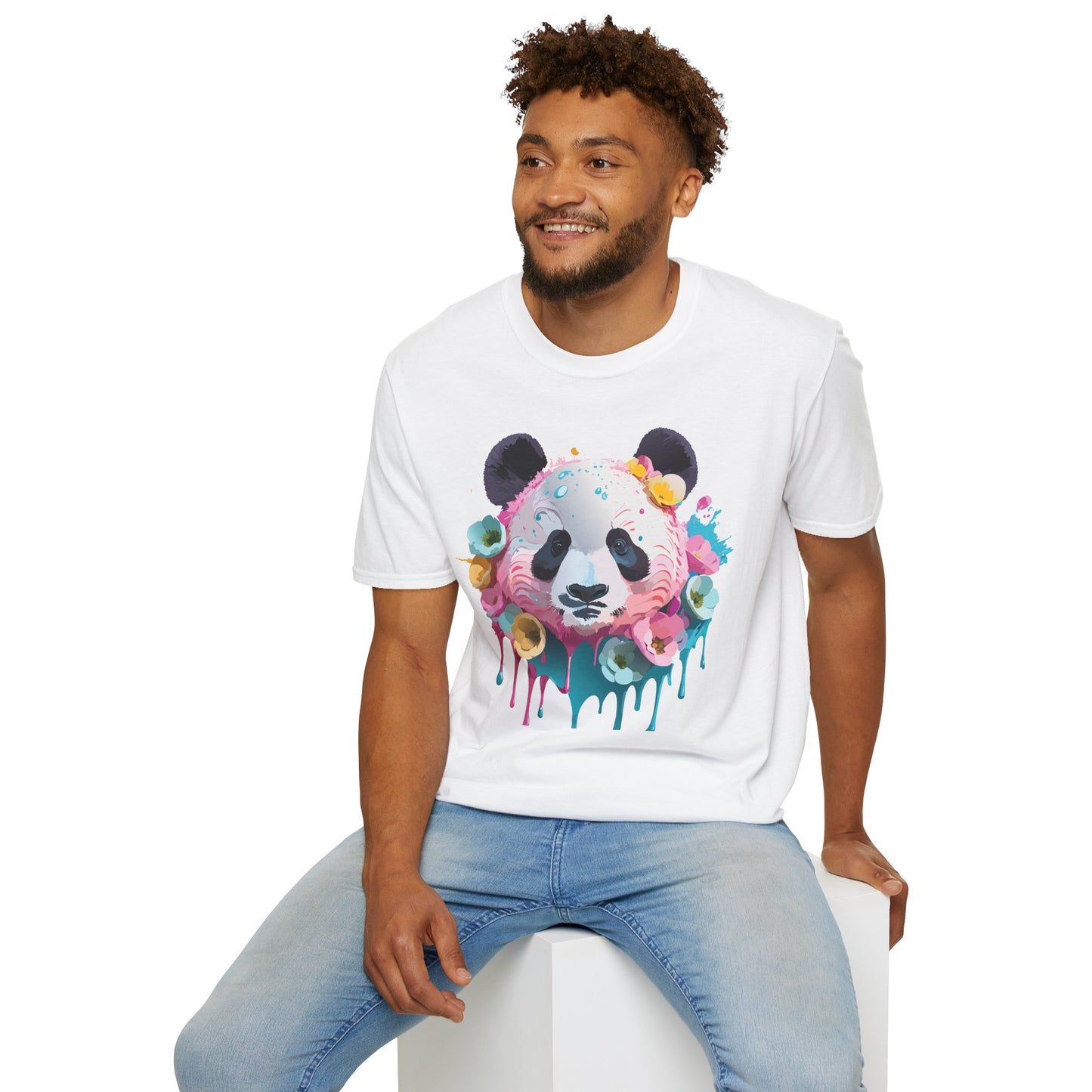 Panda Shirt, T Shirt with Panda, Animal Shirt, Tee Shirt with Animals