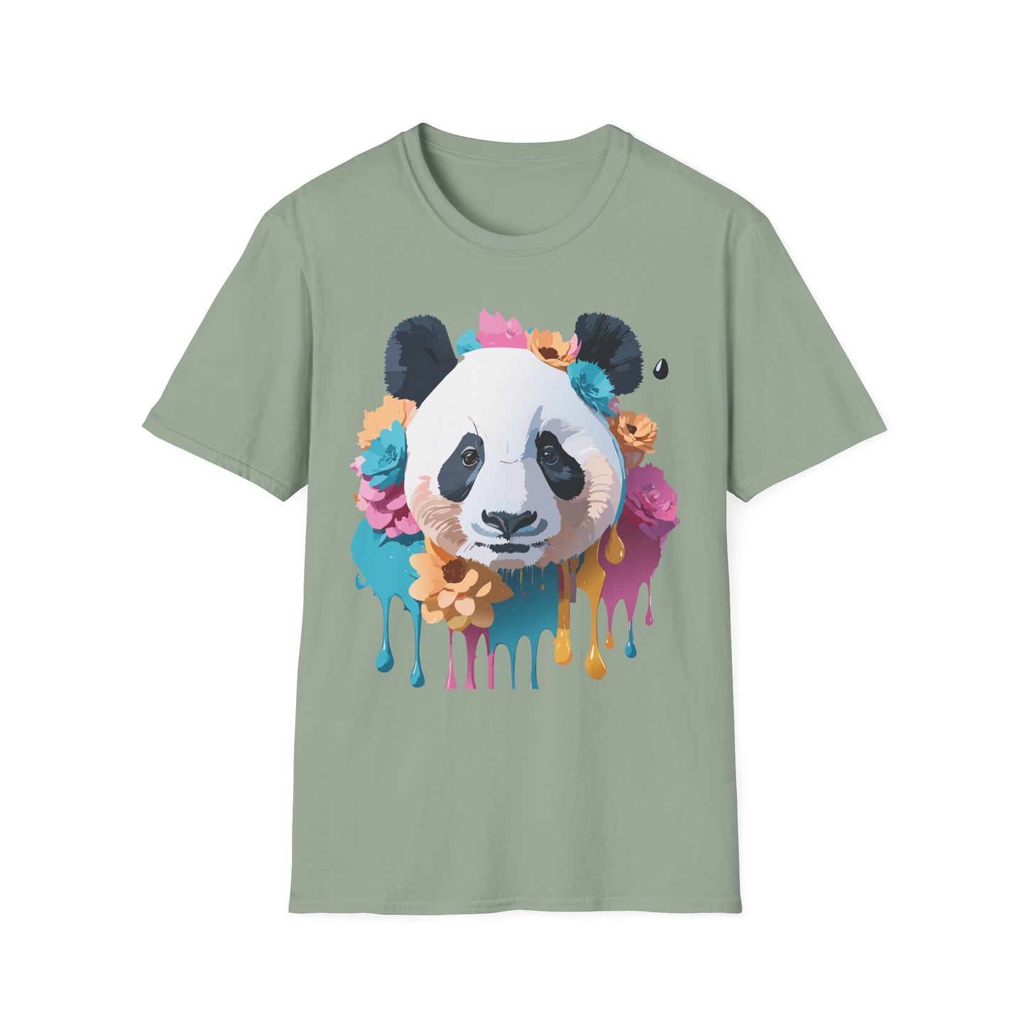 Panda Shirt, T Shirt with Panda, Animal Shirt, Tee Shirt with Animals