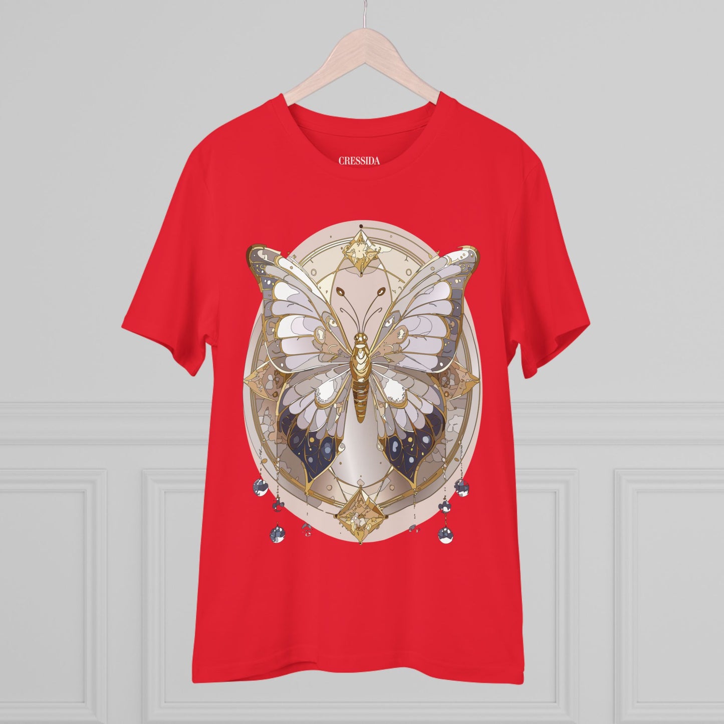 Bio-T-Shirt mit Schmetterling