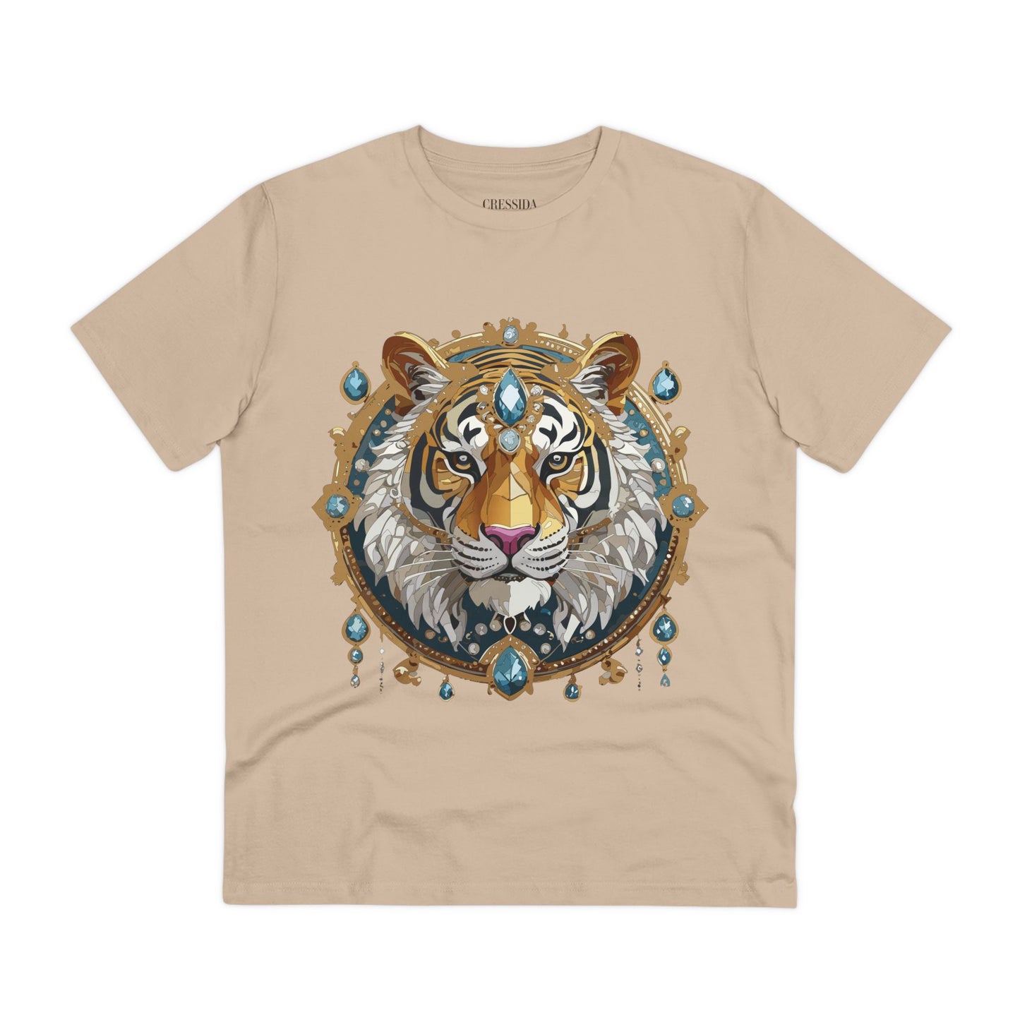 Organic T-shirt with Animals - Tiger