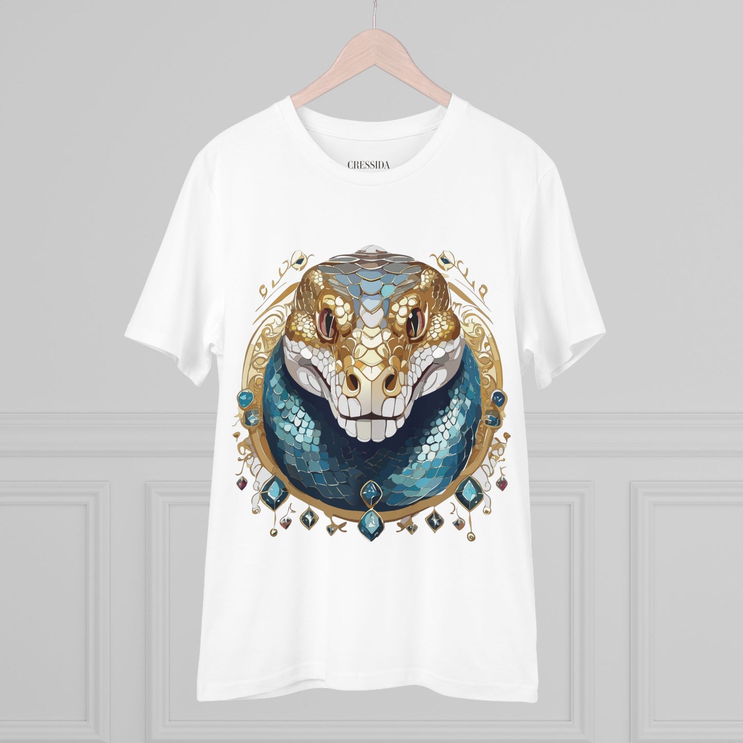 Organic T-shirt with Animals - Python