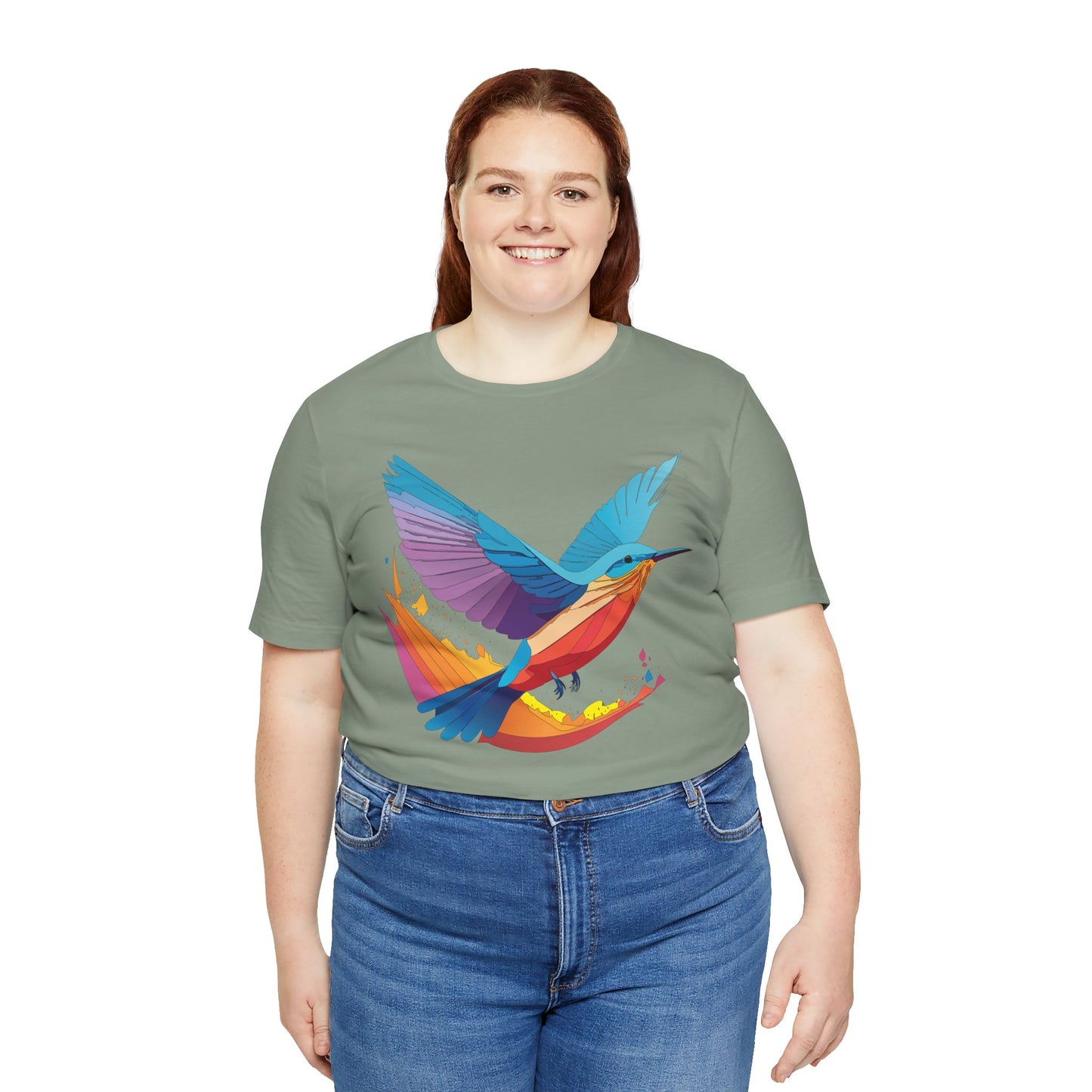 Unisex Animal Shirt, Tee Shirt with Animals, Art Design Tee Shirt, Wild Animals Shirt
