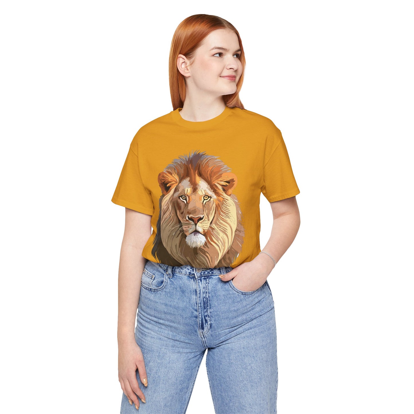 Unisex Animal Shirt, Tee Shirt with Animals, Art Design Tee Shirt, Wild Animals Shirt