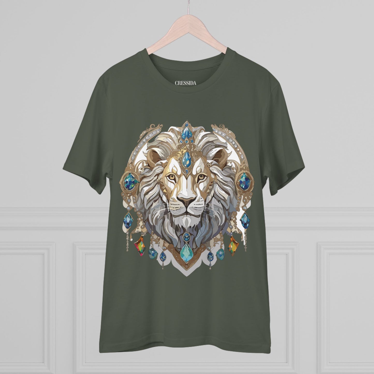 Organic T-shirt with Animals - Lion