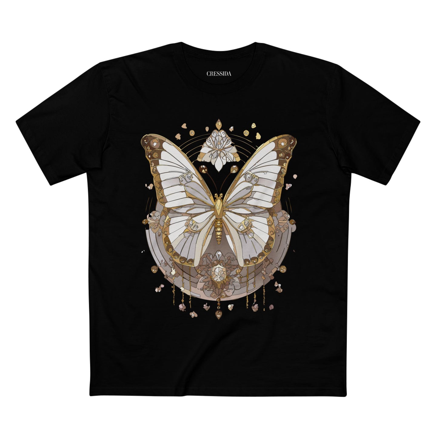Butterfly shirt, Shirt with Butterfly, Tee Shirt with Antique Butterfly