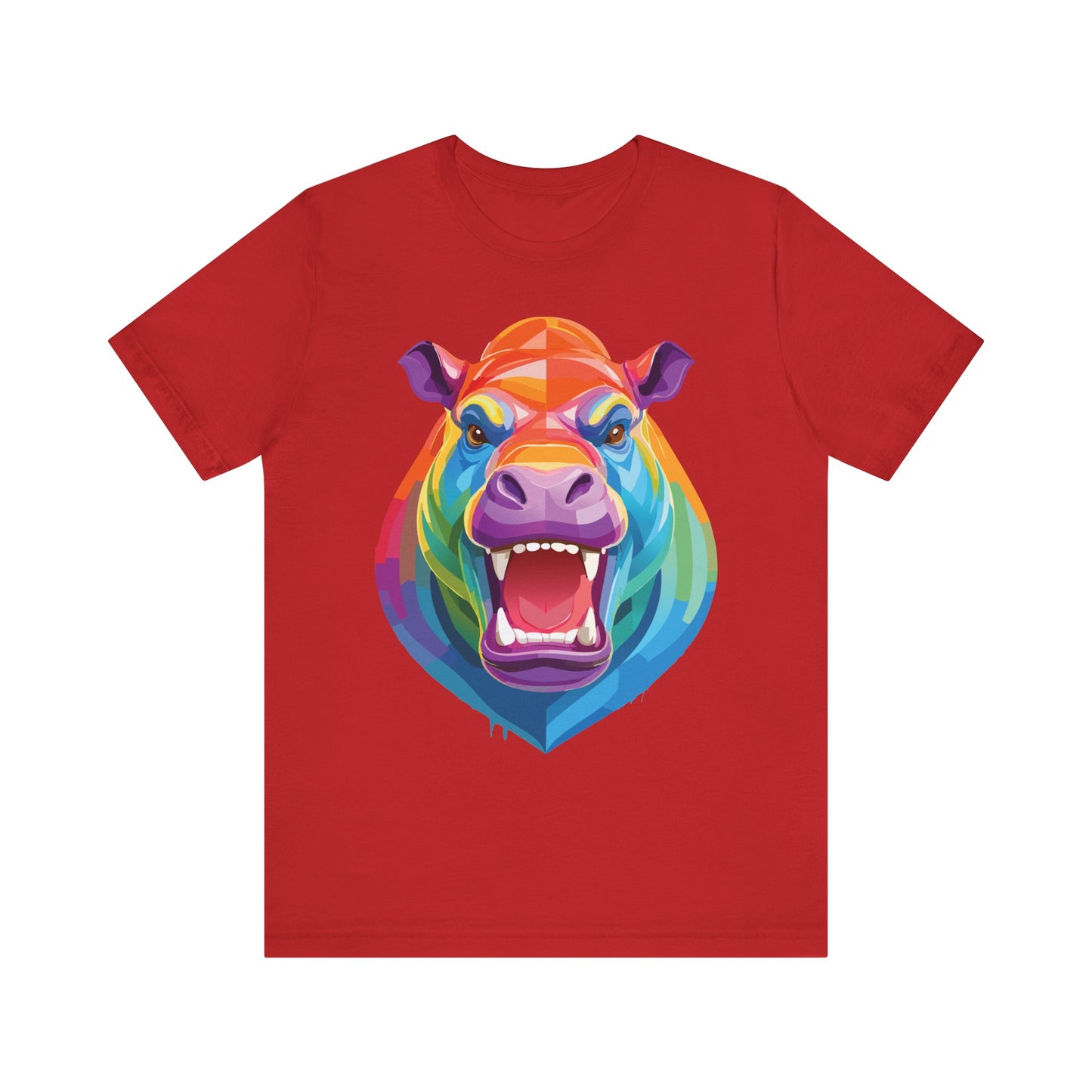 Unisex Animal Shirt, Tee Shirt with Animals, Art Design Tee Shirt, Wild Animals Shirt