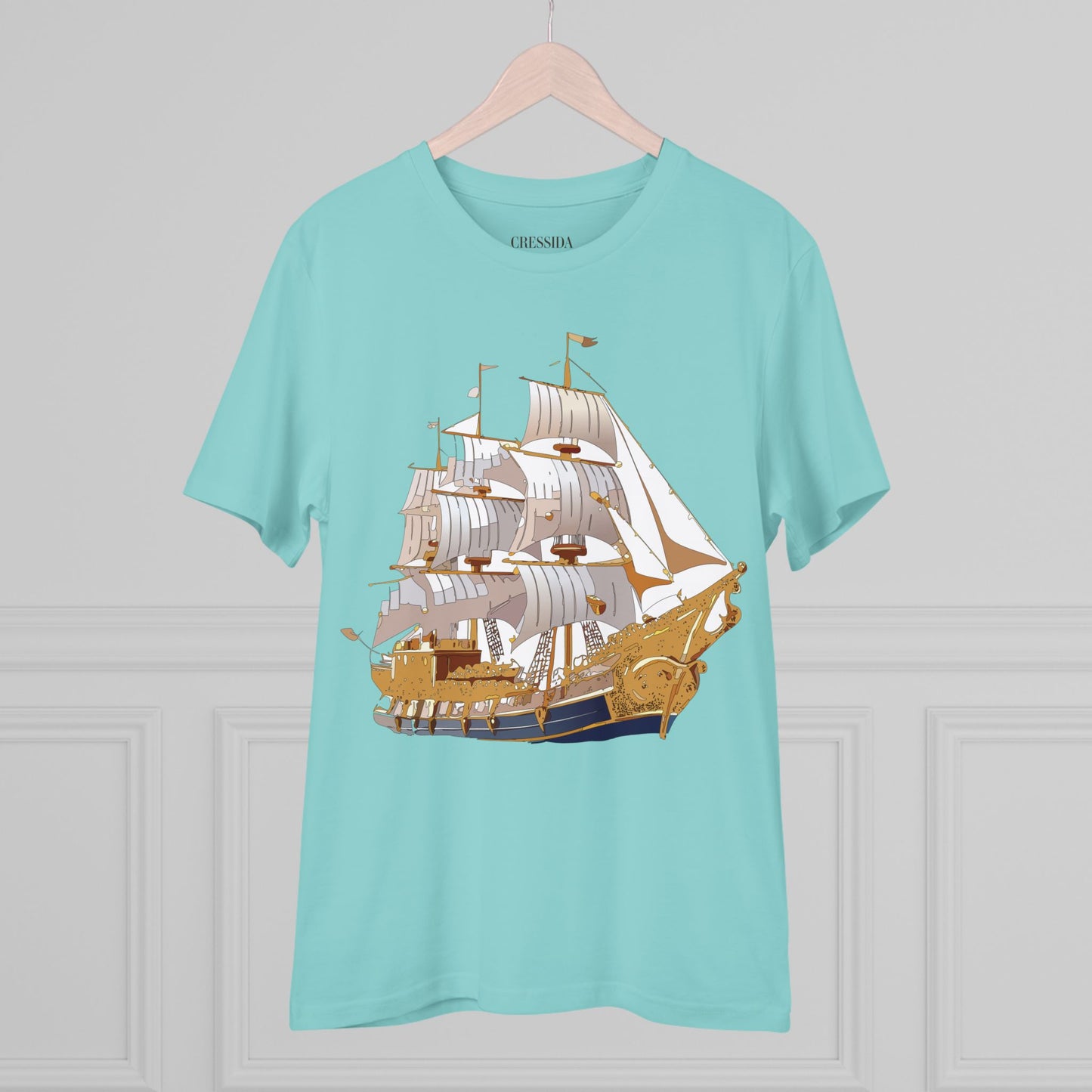 Organic T-shirt with Ship