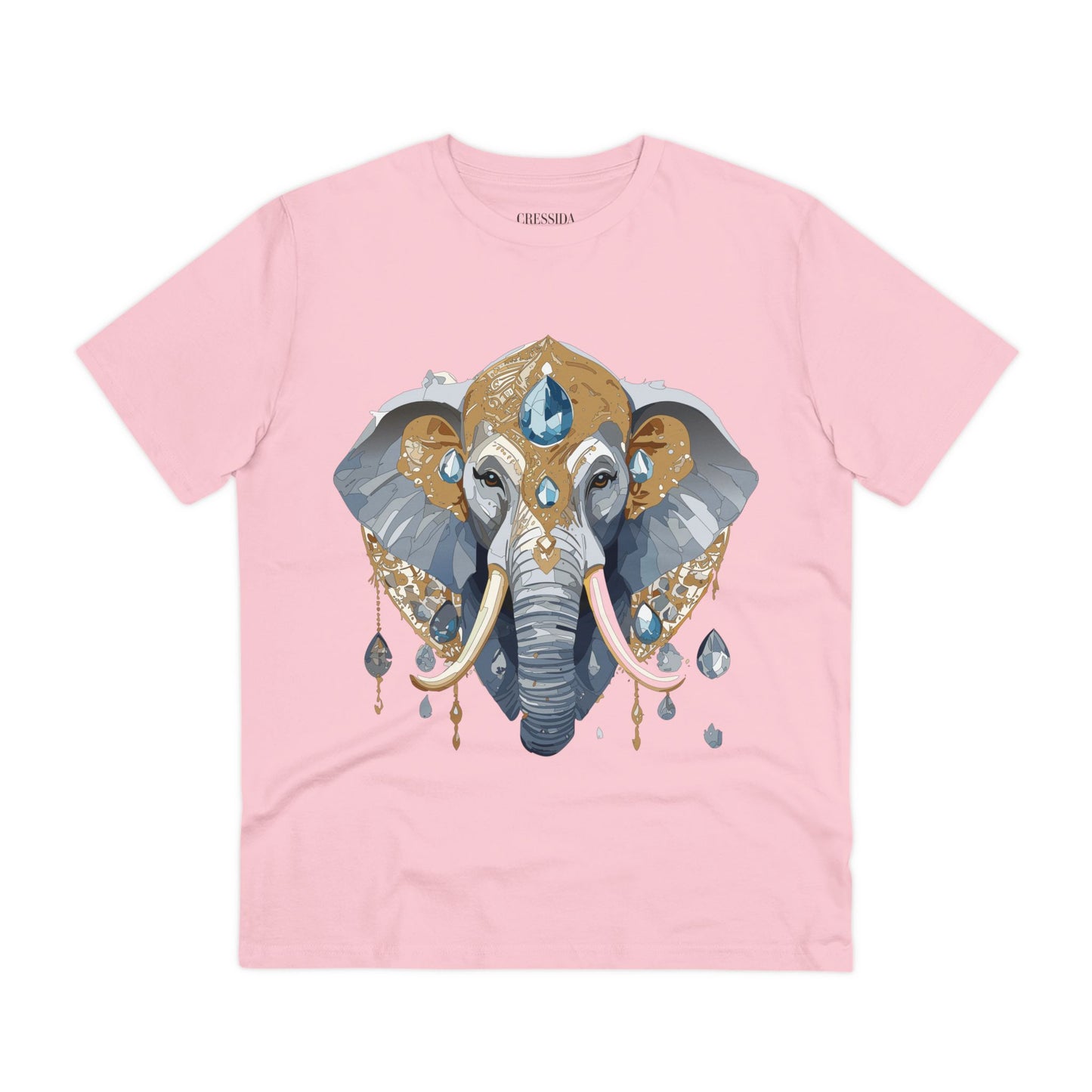 Organic T-shirt with Animals - Elephant