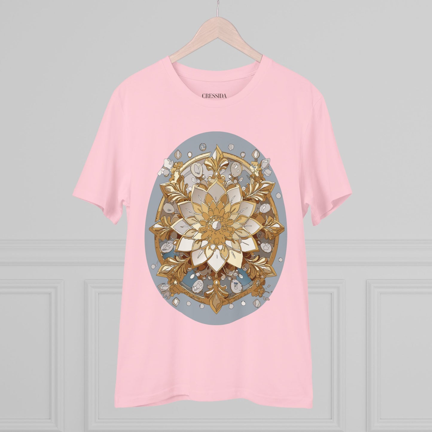 Organic T-shirt with Flower