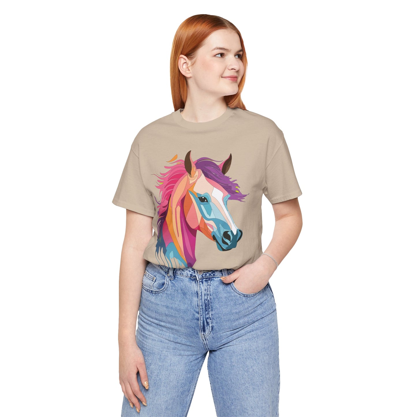 Unisex Animal Shirt, Tee Shirt with Animals, Art Design Tee Shirt, Wild Animals Shirt