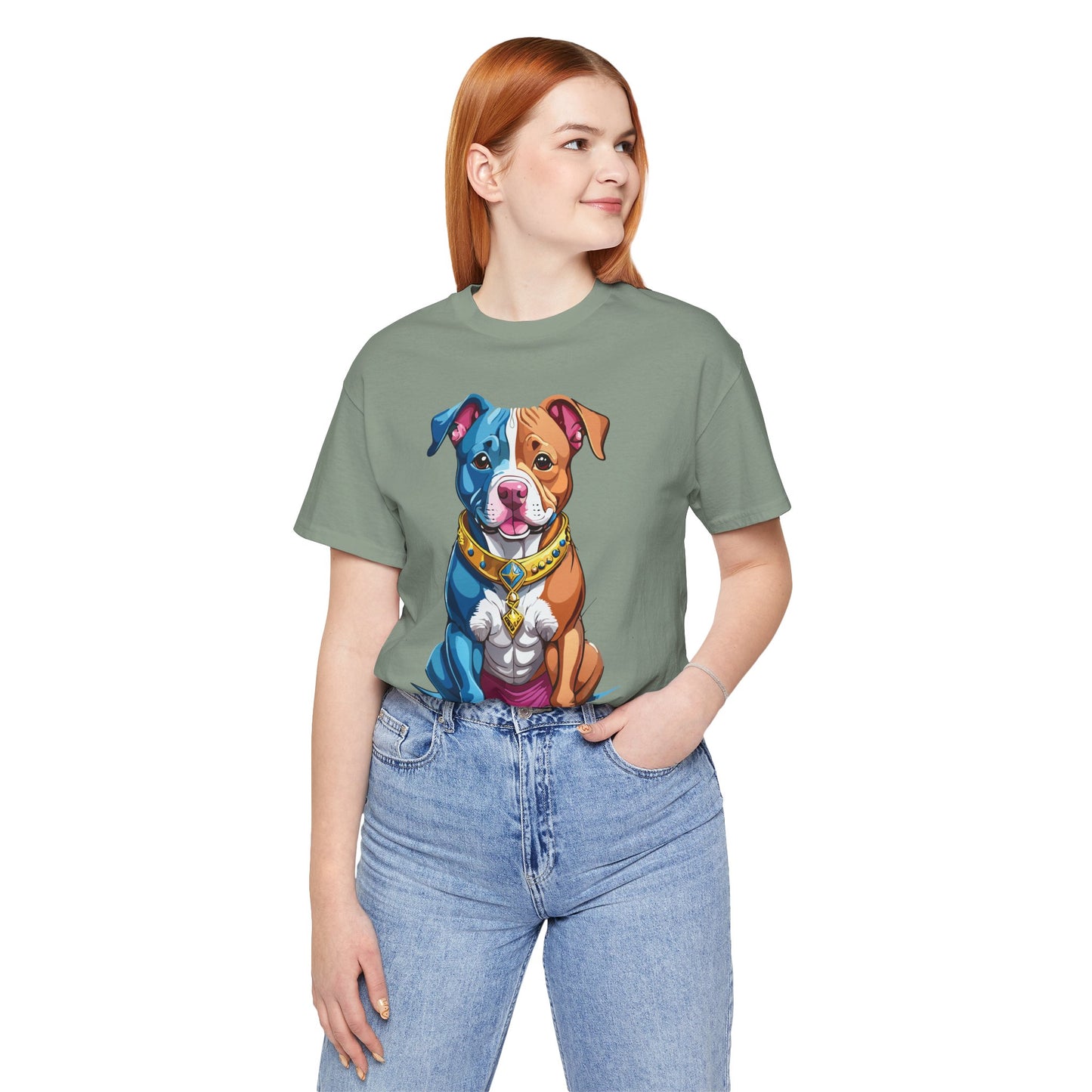 Unisex Animal Shirt, Tee Shirt with Animals, Art Design Tee Shirt, Wild Animals Shirt