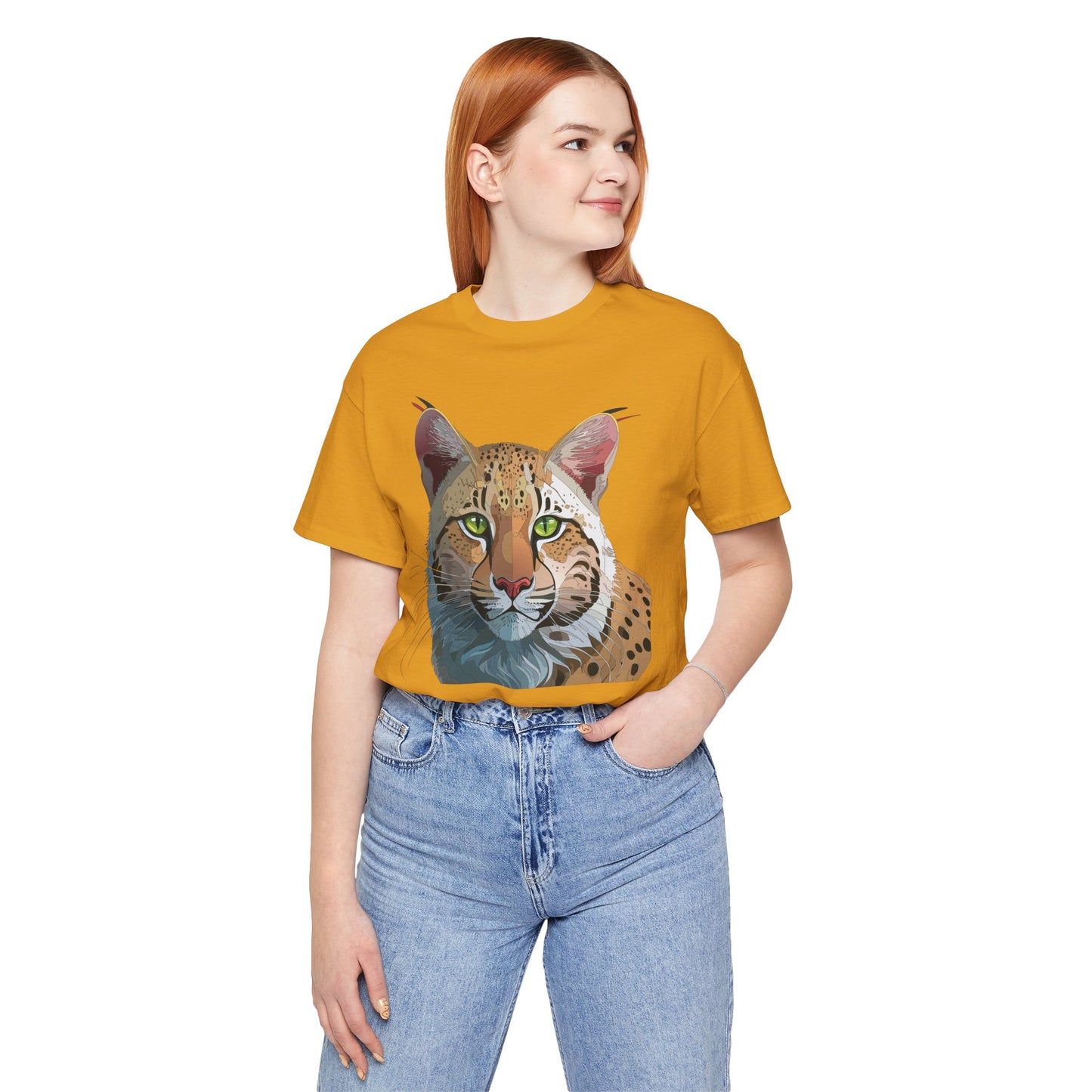Unisex Animal Shirt, Tee Shirt with Animals, Art Design Tee Shirt, Wild Animals Shirt