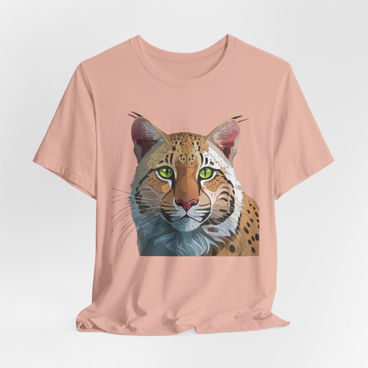 Unisex Animal Shirt, Tee Shirt with Animals, Art Design Tee Shirt, Wild Animals Shirt