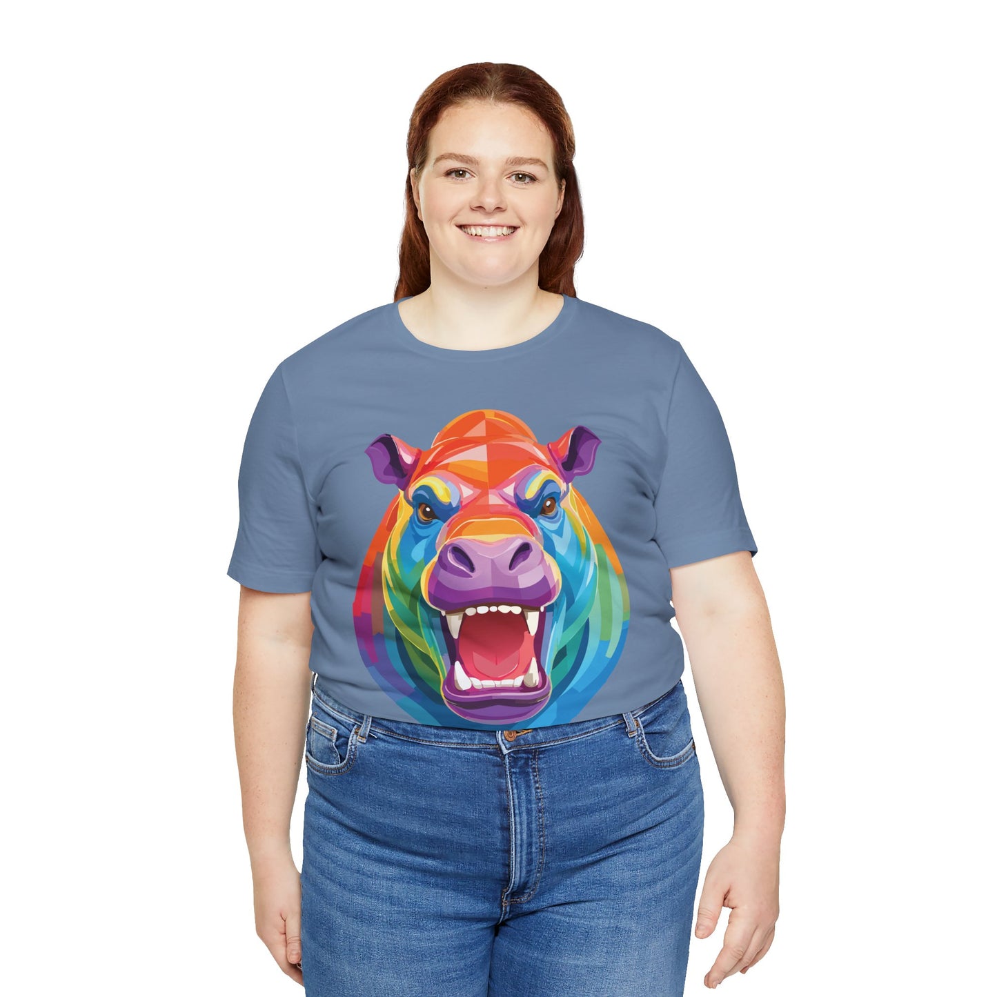 Unisex Animal Shirt, Tee Shirt with Animals, Art Design Tee Shirt, Wild Animals Shirt
