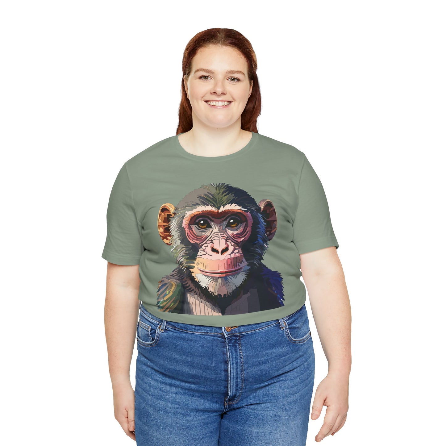 Unisex Animal Shirt, Tee Shirt with Animals, Art Design Tee Shirt, Wild Animals Shirt
