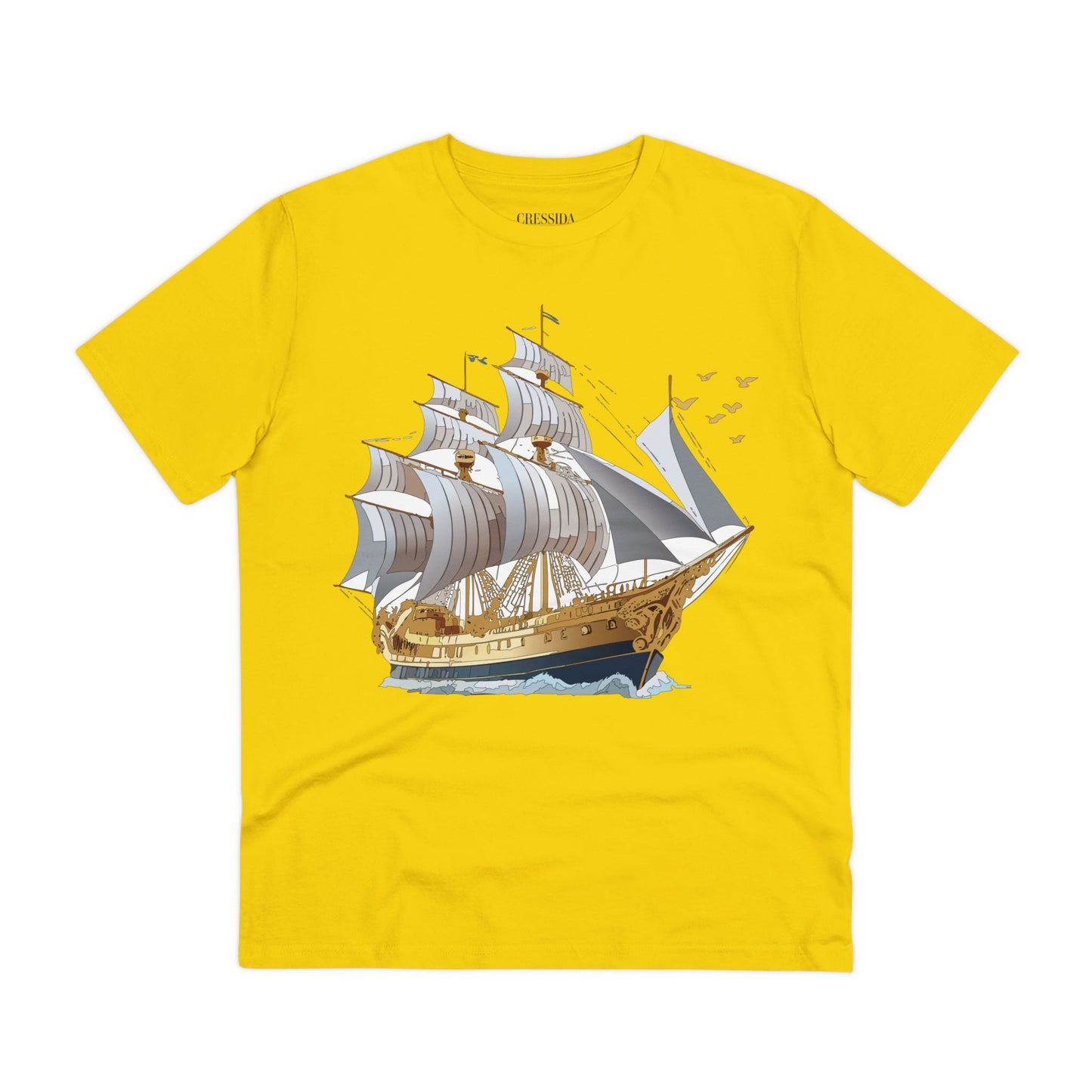 Organic T-shirt with Ship