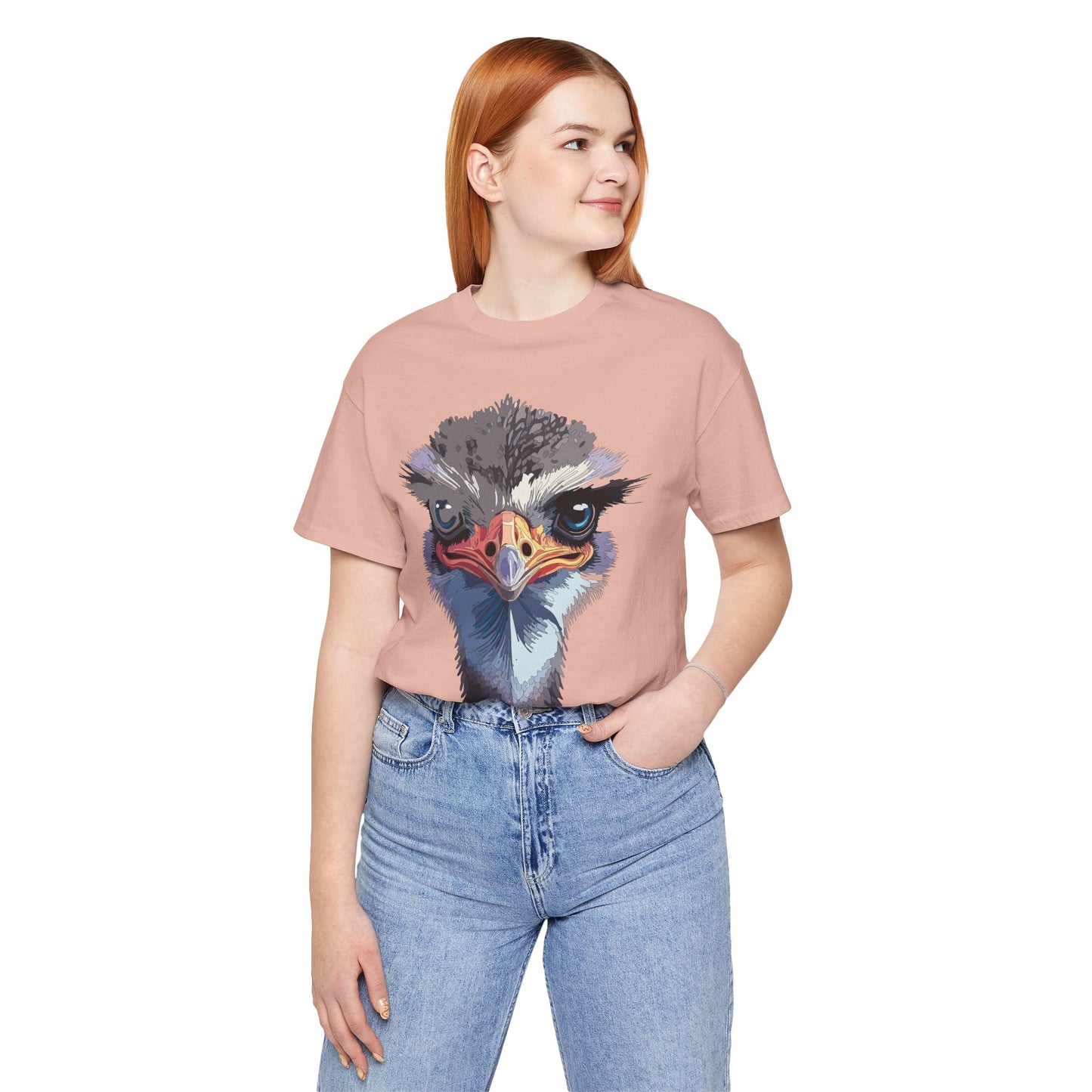 Unisex Animal Shirt, Tee Shirt with Animals, Art Design Tee Shirt, Wild Animals Shirt