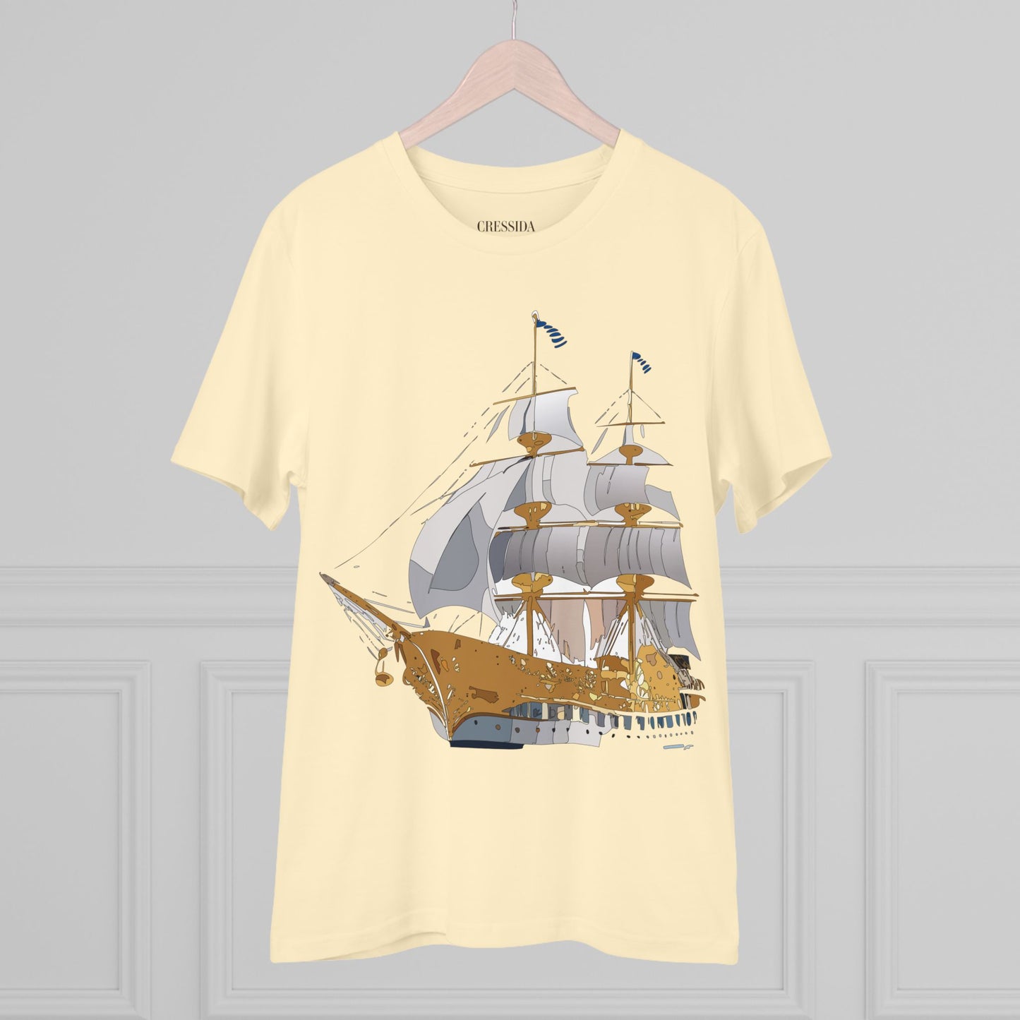 Organic T-shirt with Ship