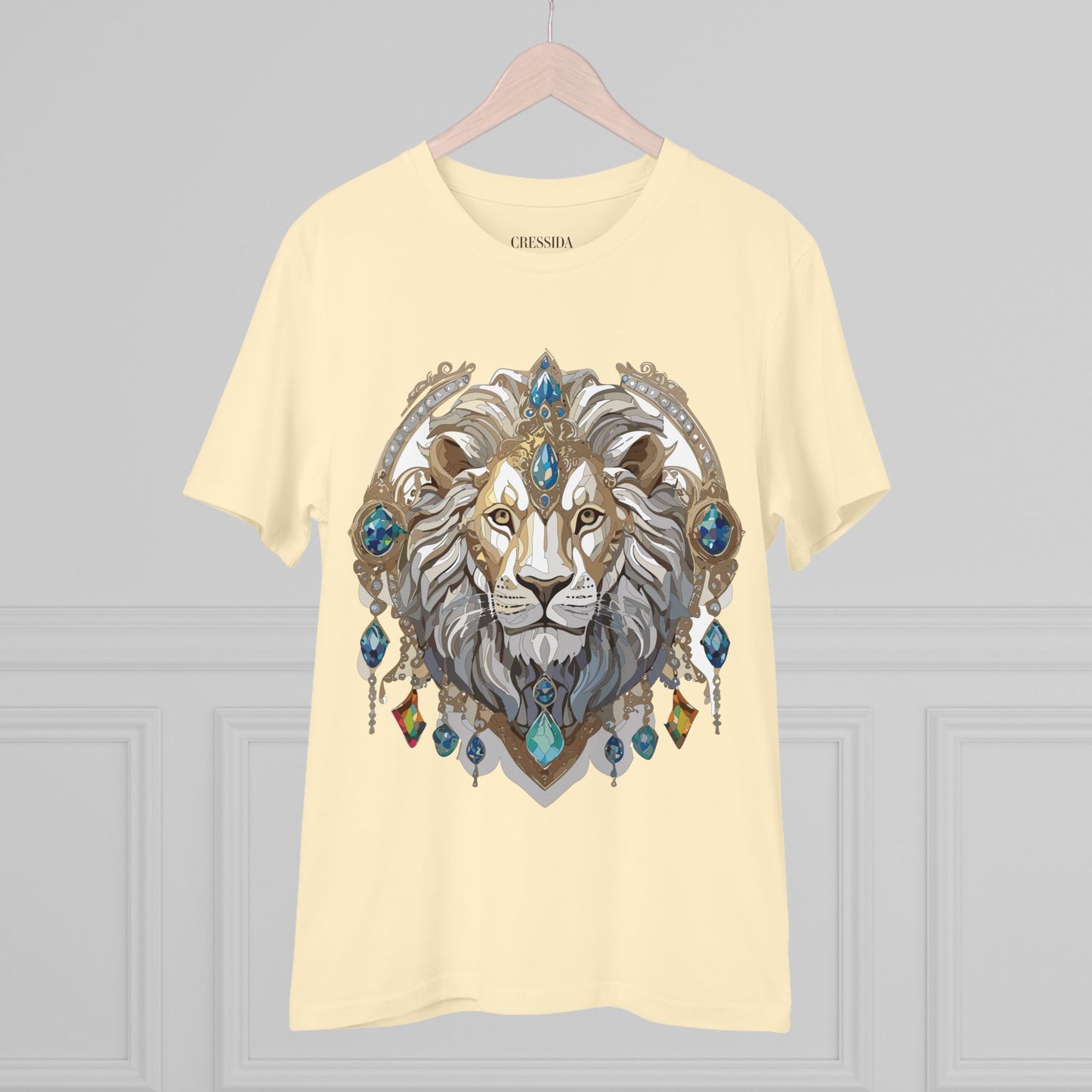 Organic T-shirt with Animals - Lion