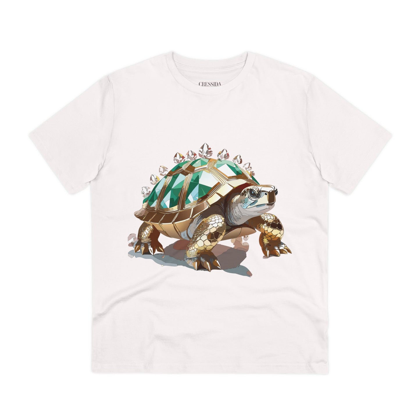 Organic T-shirt with Animals - Turtle