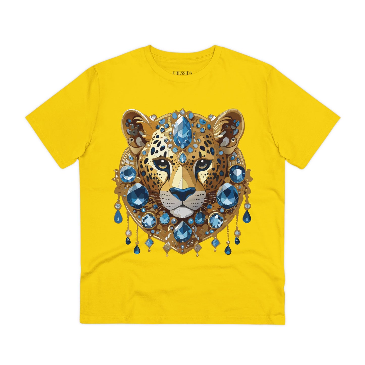 Organic T-shirt with Animals - Cheetah