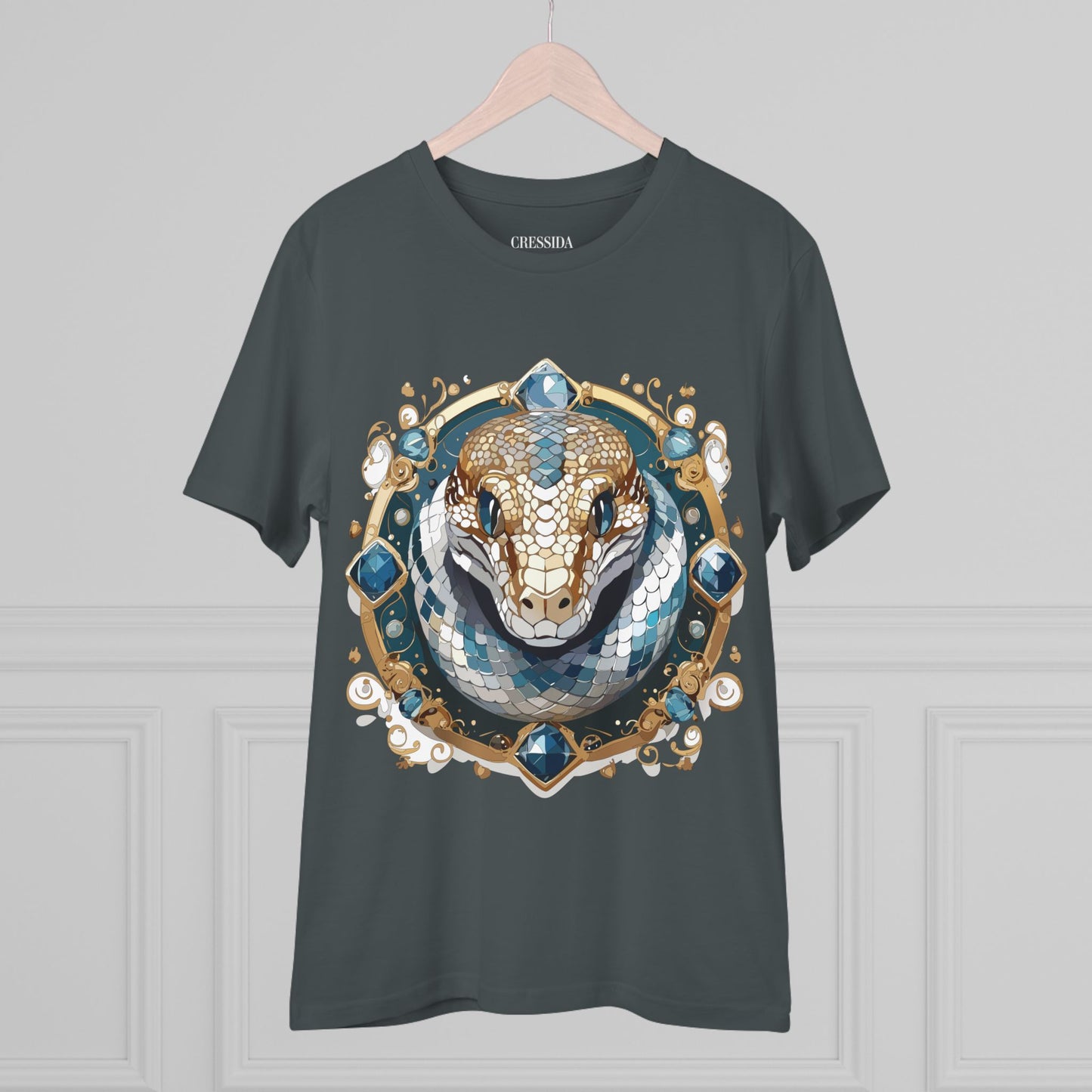 Organic T-shirt with Animals - Python