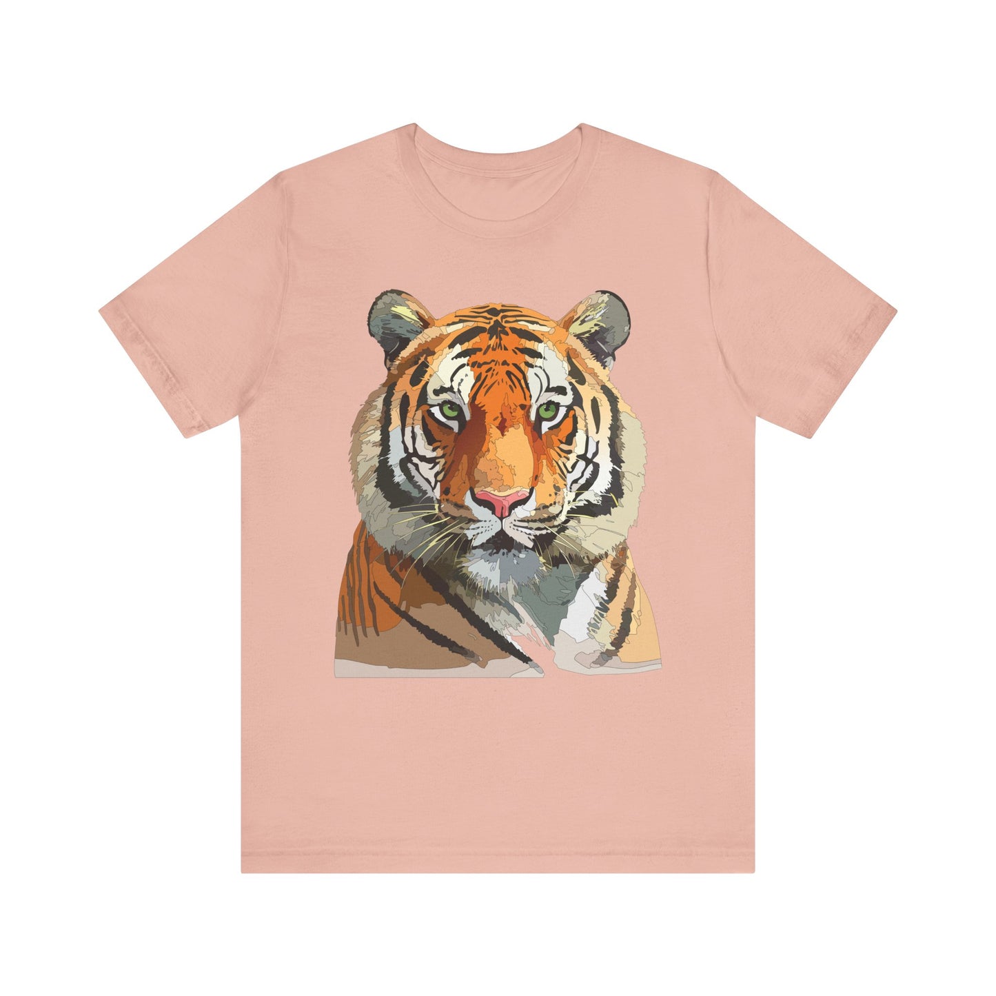 Unisex Animal Shirt, Tee Shirt with Animals, Art Design Tee Shirt, Wild Animals Shirt