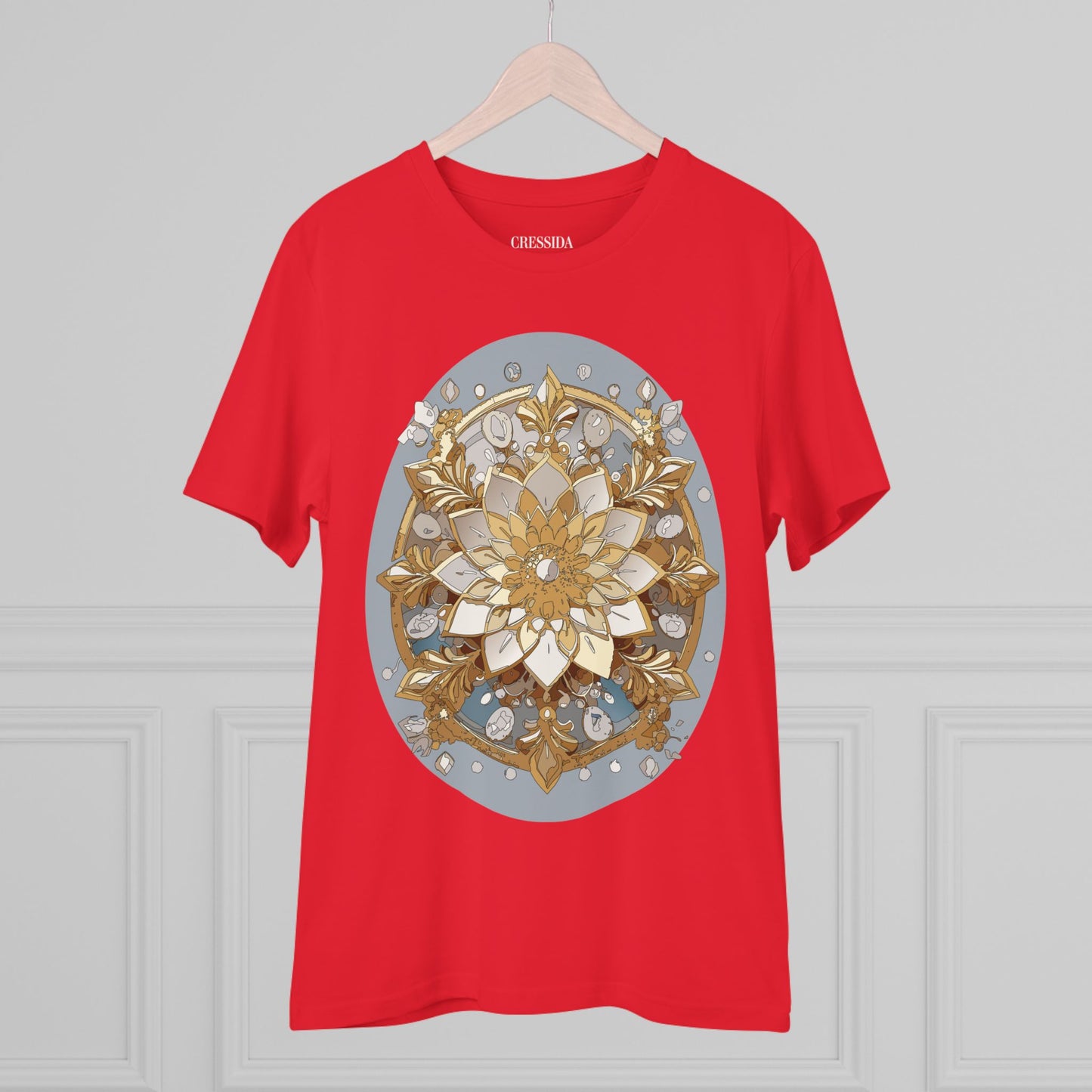 Organic T-shirt with Flower