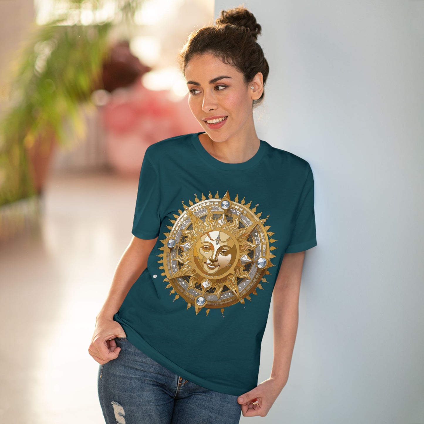 Organic T-shirt with Sun