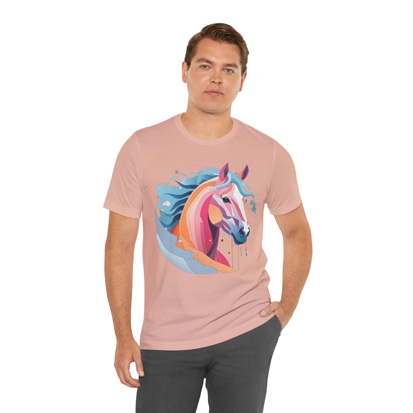 Unisex Animal Shirt, Tee Shirt with Animals, Art Design Tee Shirt, Wild Animals Shirt