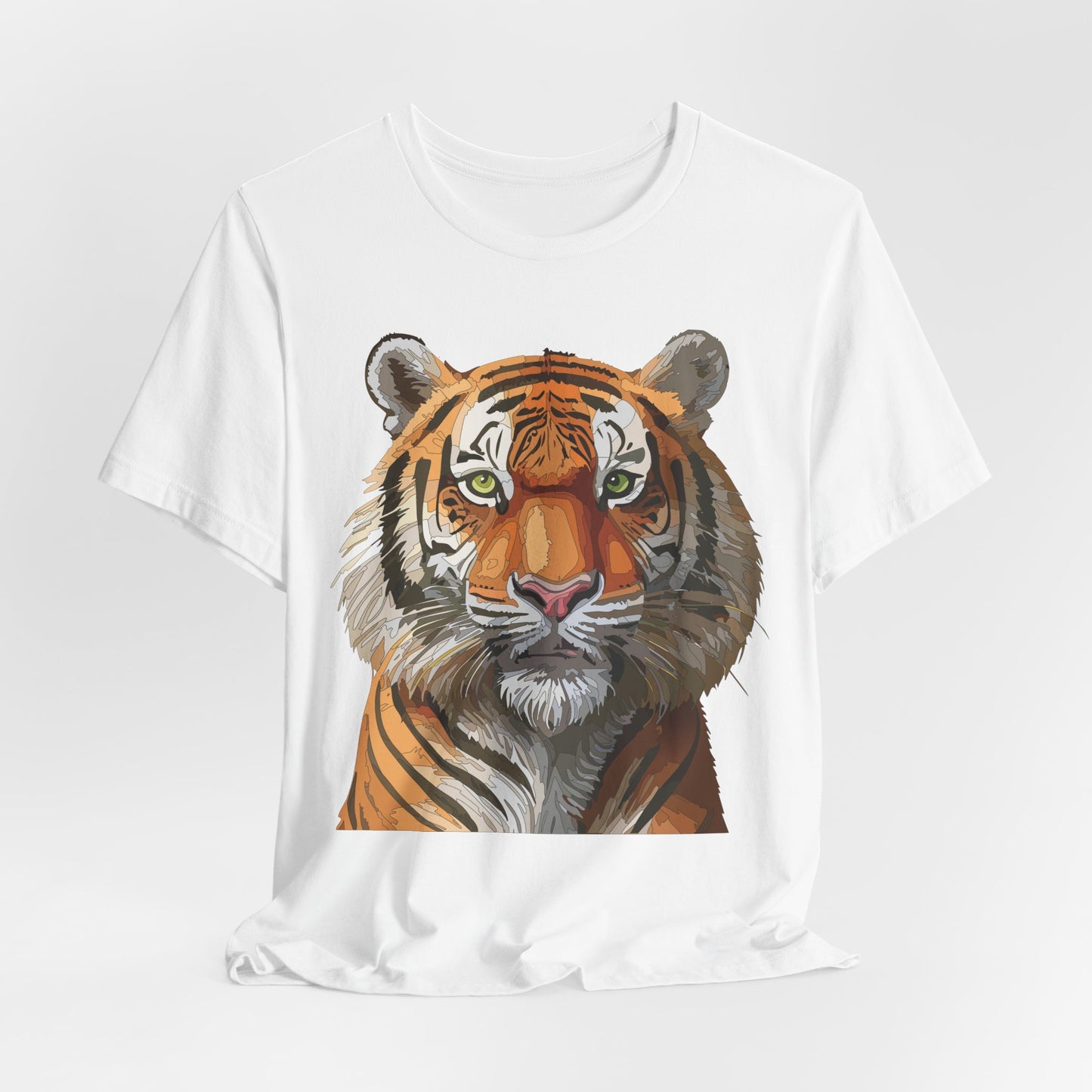 Unisex Animal Shirt, Tee Shirt with Animals, Art Design Tee Shirt, Wild Animals Shirt