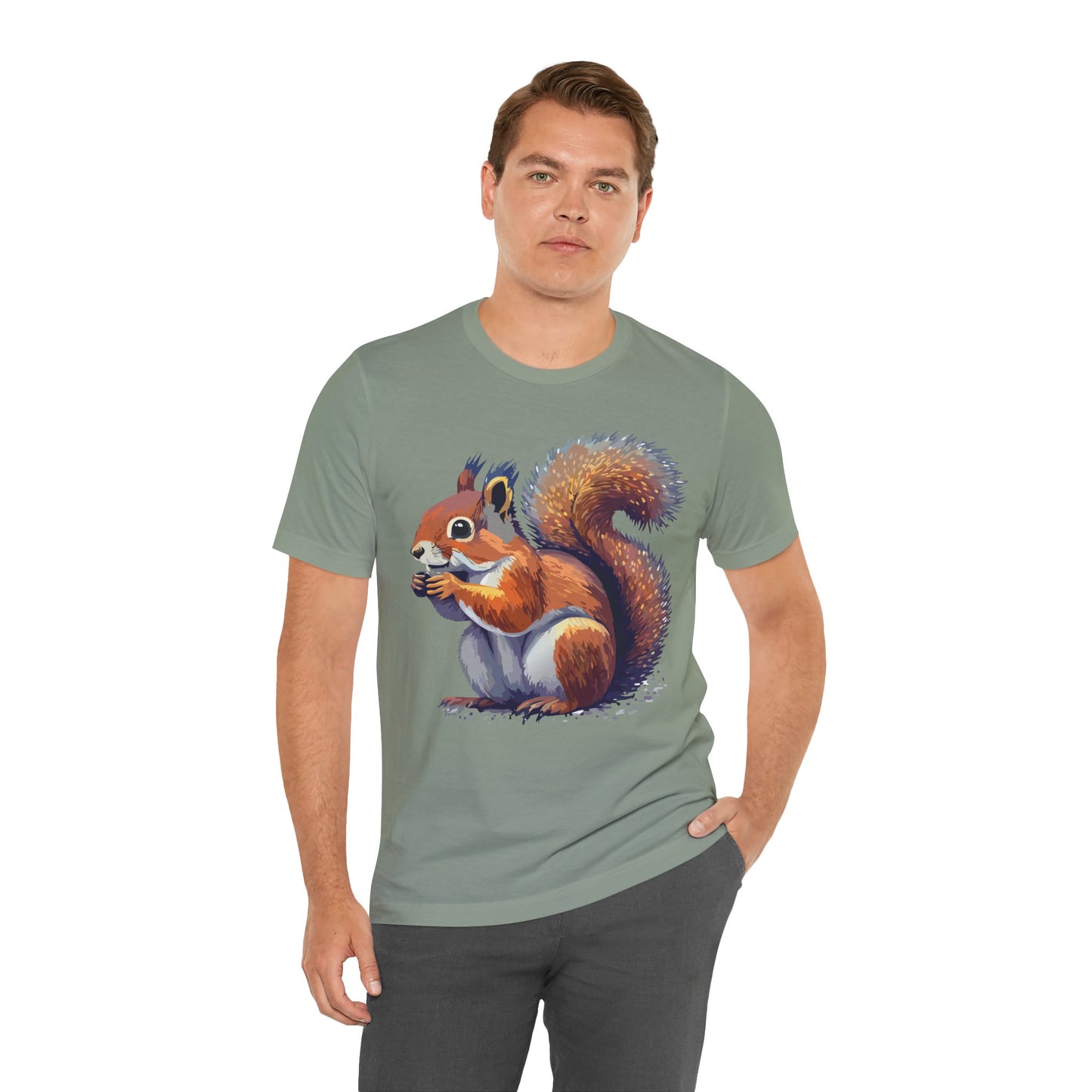Unisex Animal Shirt, Tee Shirt with Animals, Art Design Tee Shirt, Wild Animals Shirt