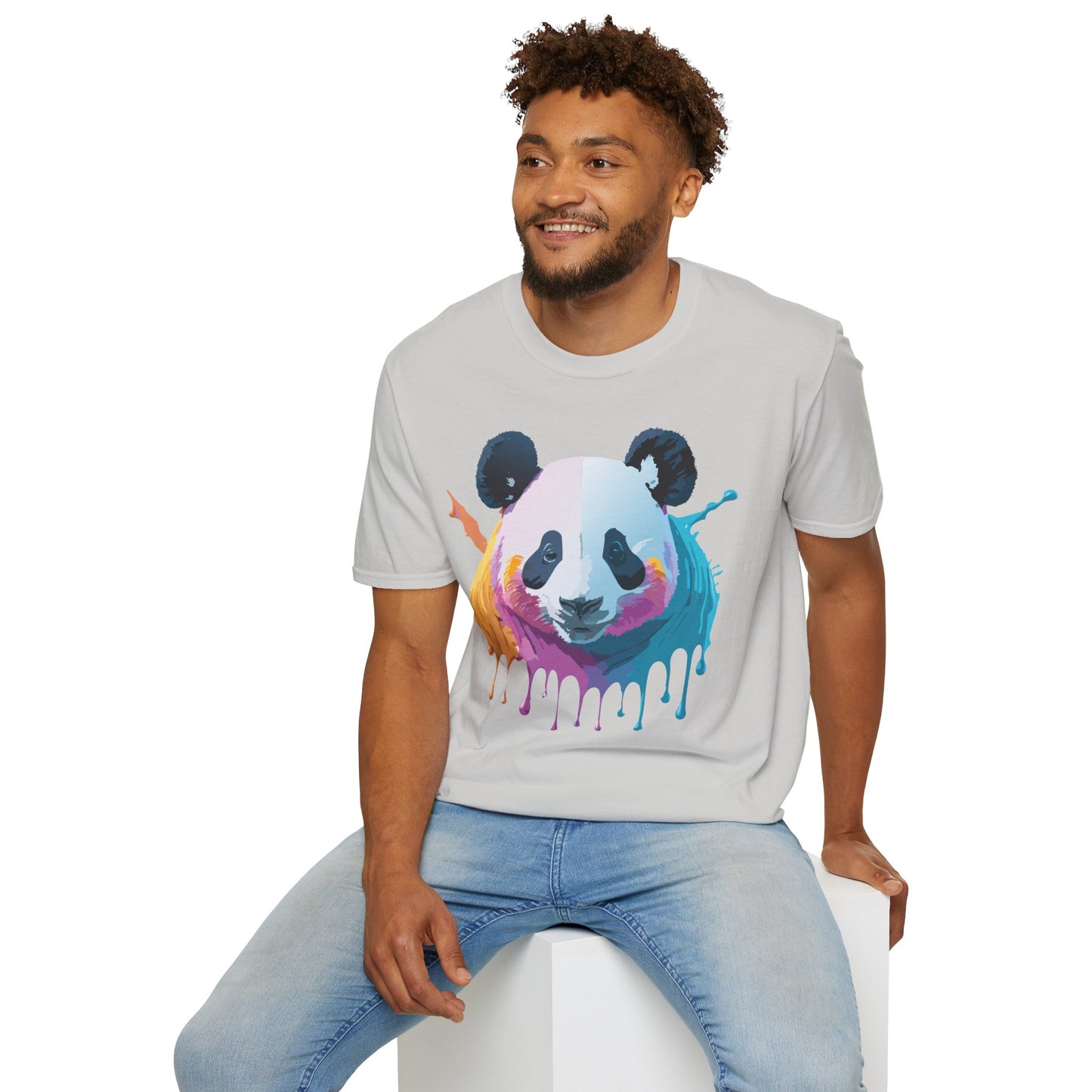 Panda Shirt, T Shirt with Panda, Animal Shirt, Tee Shirt with Animals