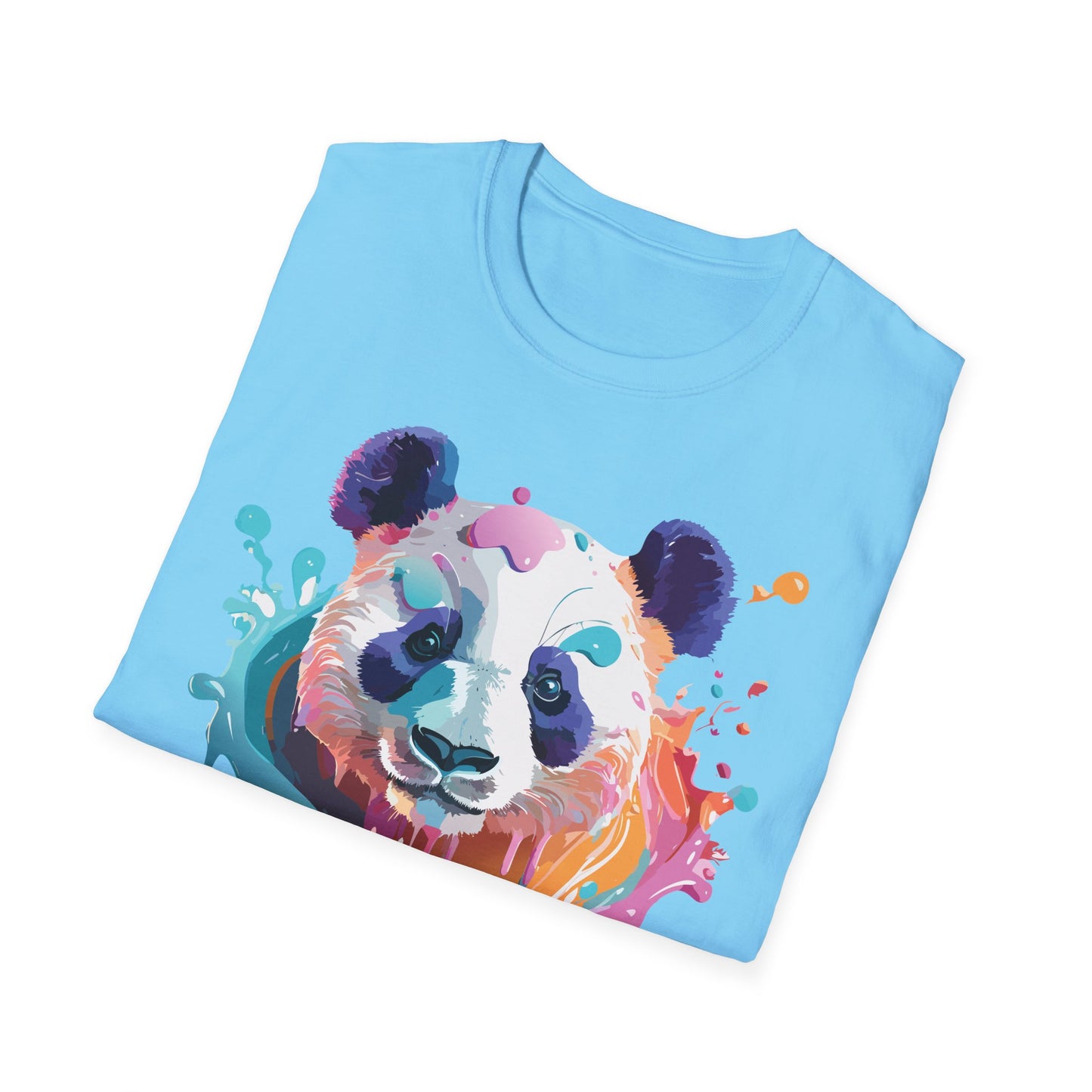Panda Shirt, T Shirt with Panda, Animal Shirt, Tee Shirt with Animals